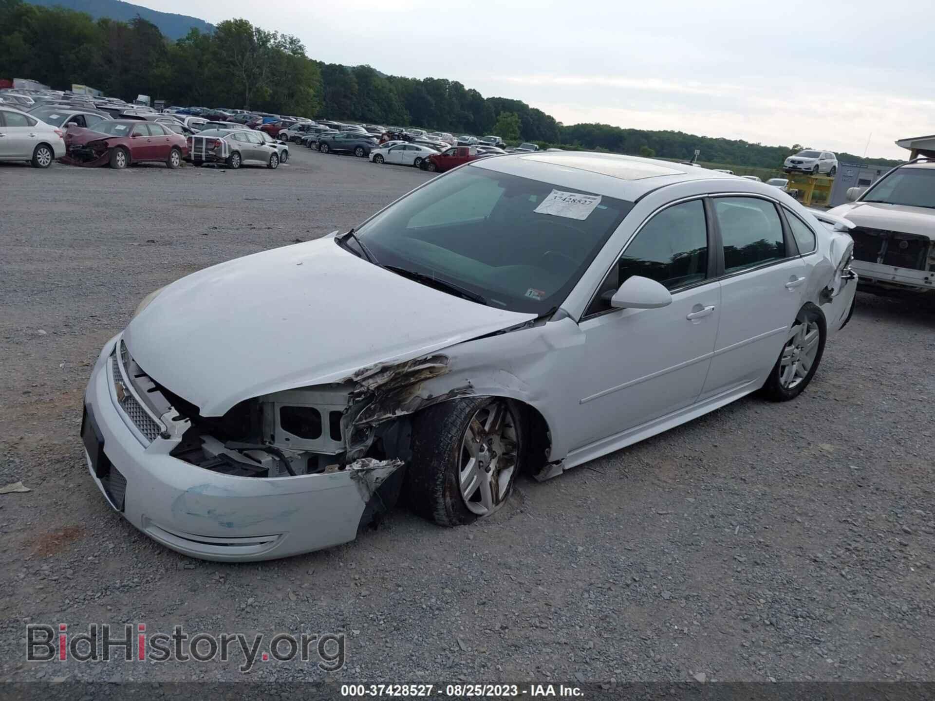 2012 CHEVROLET IMPALA - VIN: 2G1WB5E30C1167304 - Фото 2