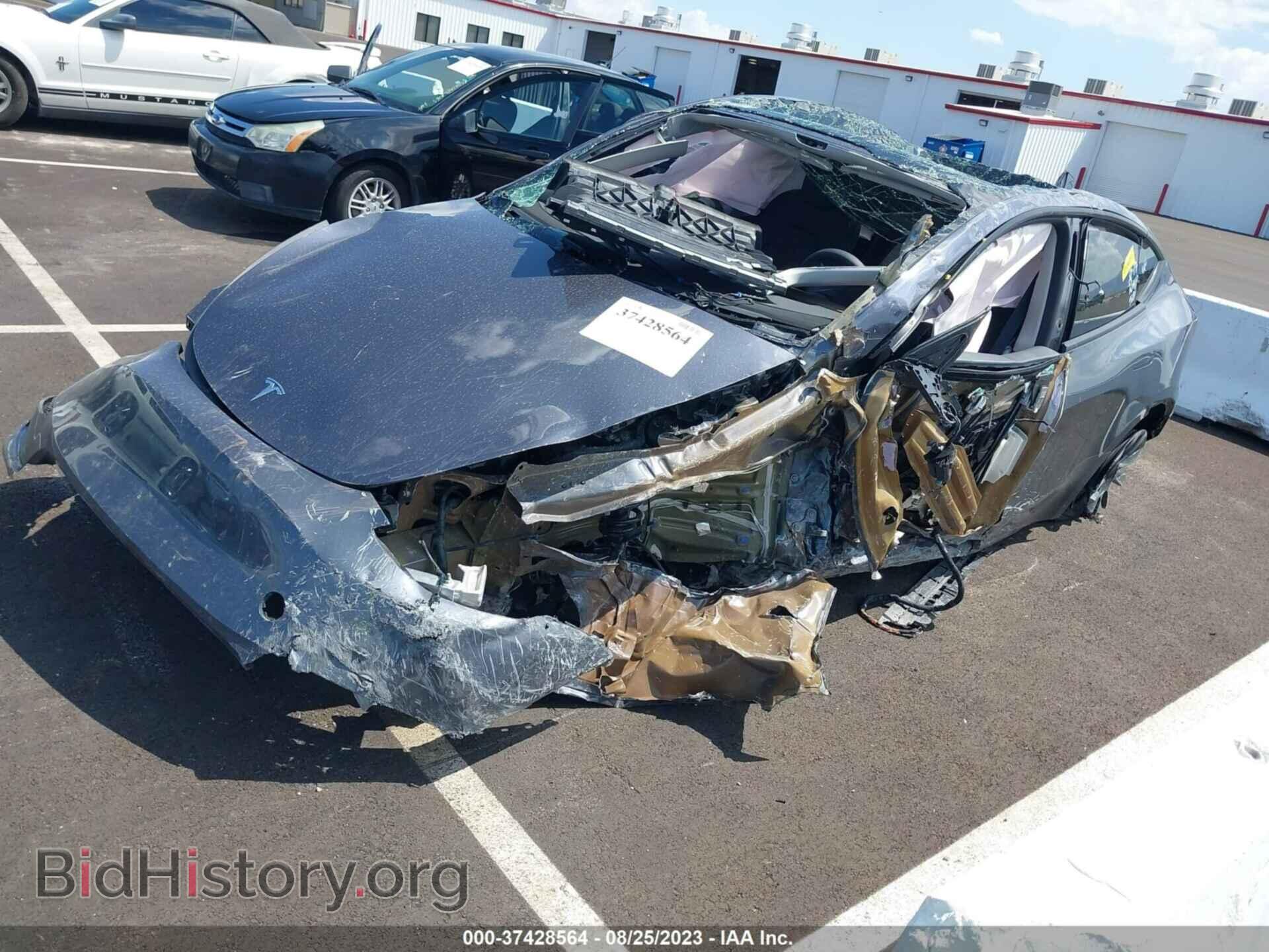2023 TESLA MODEL Y - VIN: 7SAYGDEE1PF839437 - Фото 2