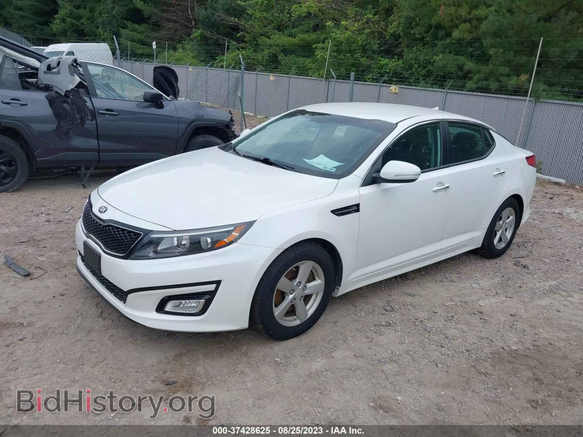 2015 KIA OPTIMA - VIN: KNAGM4A77F5642584 - Фото 2