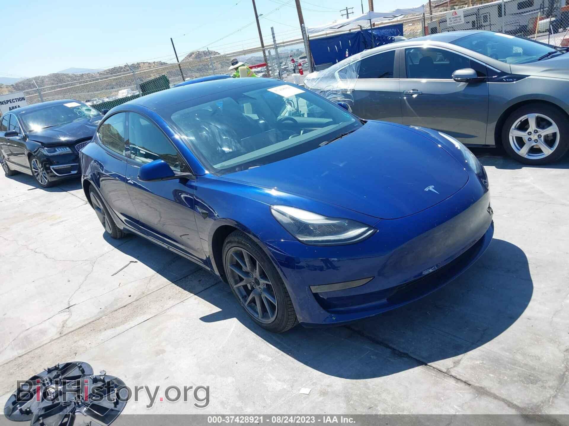 Photo 5YJ3E1EA7PF475551 - TESLA MODEL 3 2023