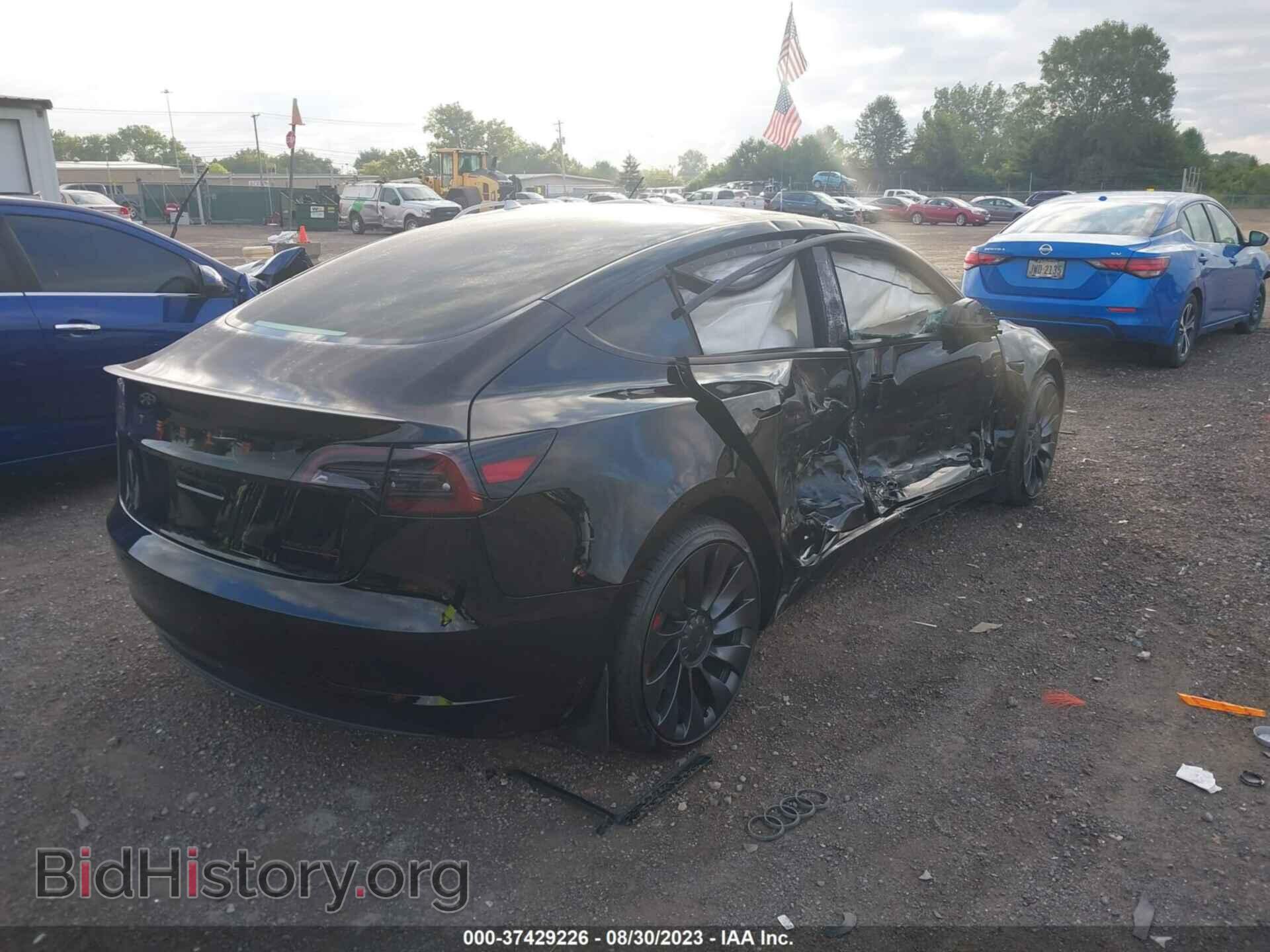 2023 TESLA MODEL 3 - VIN: 5YJ3E1EC8PF586966 - Фото 4
