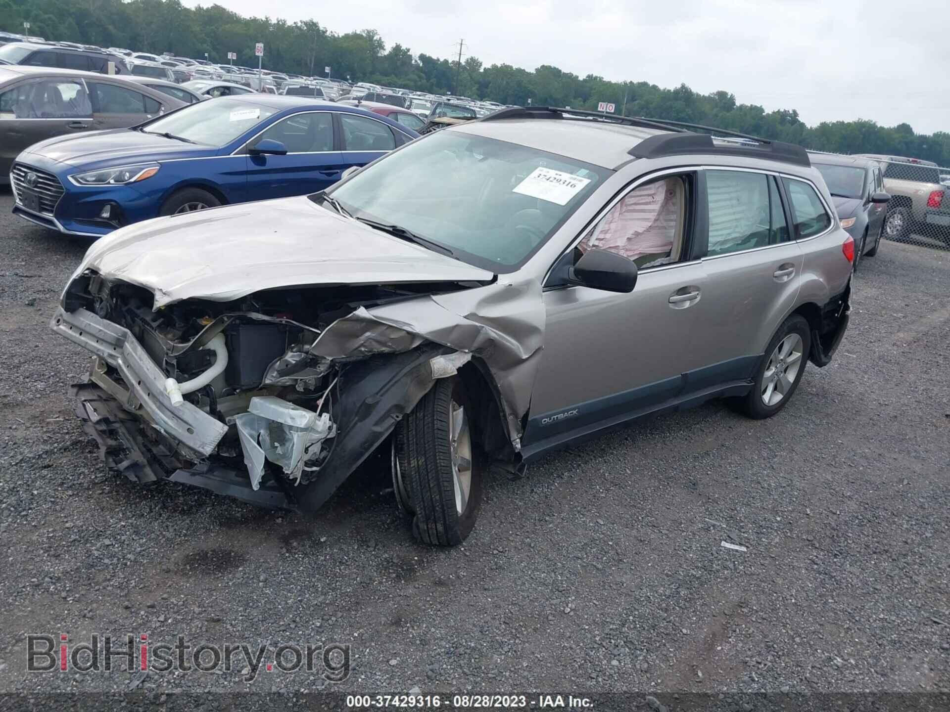 2014 SUBARU OUTBACK - VIN: 4S4BRBAC1E3241005 - Фото 2