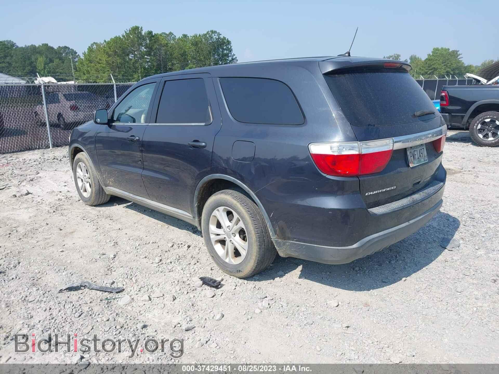 2012 DODGE DURANGO - VIN: 1C4RDHAGXCC276906 - Photo 3