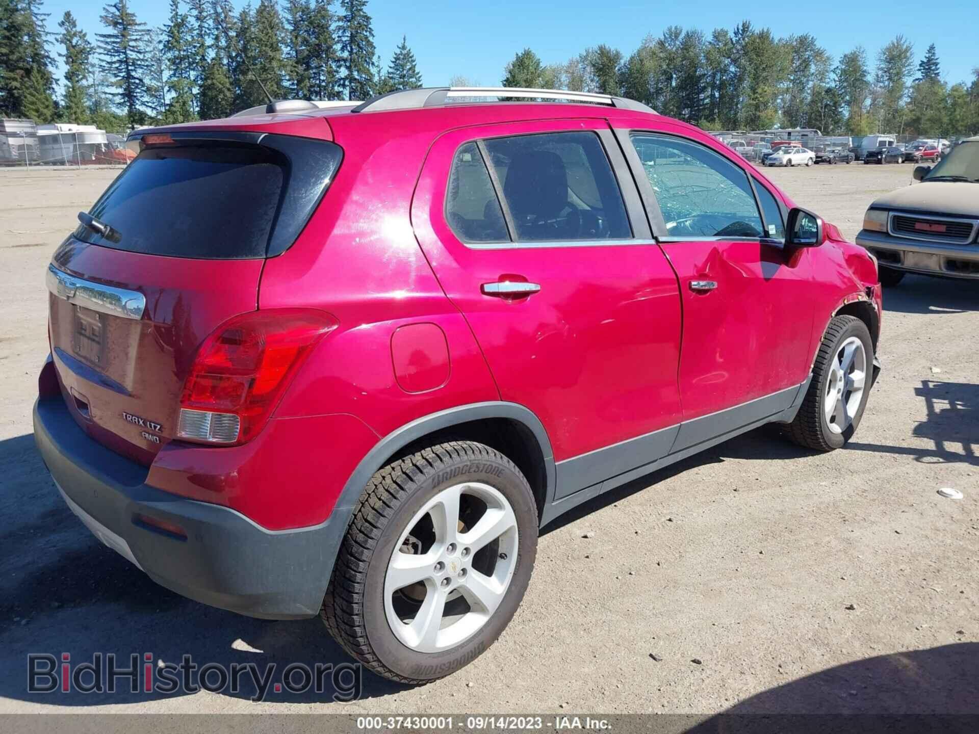 2015 CHEVROLET TRAX - VIN: KL7CJTSB2FB064383 - Фото 4