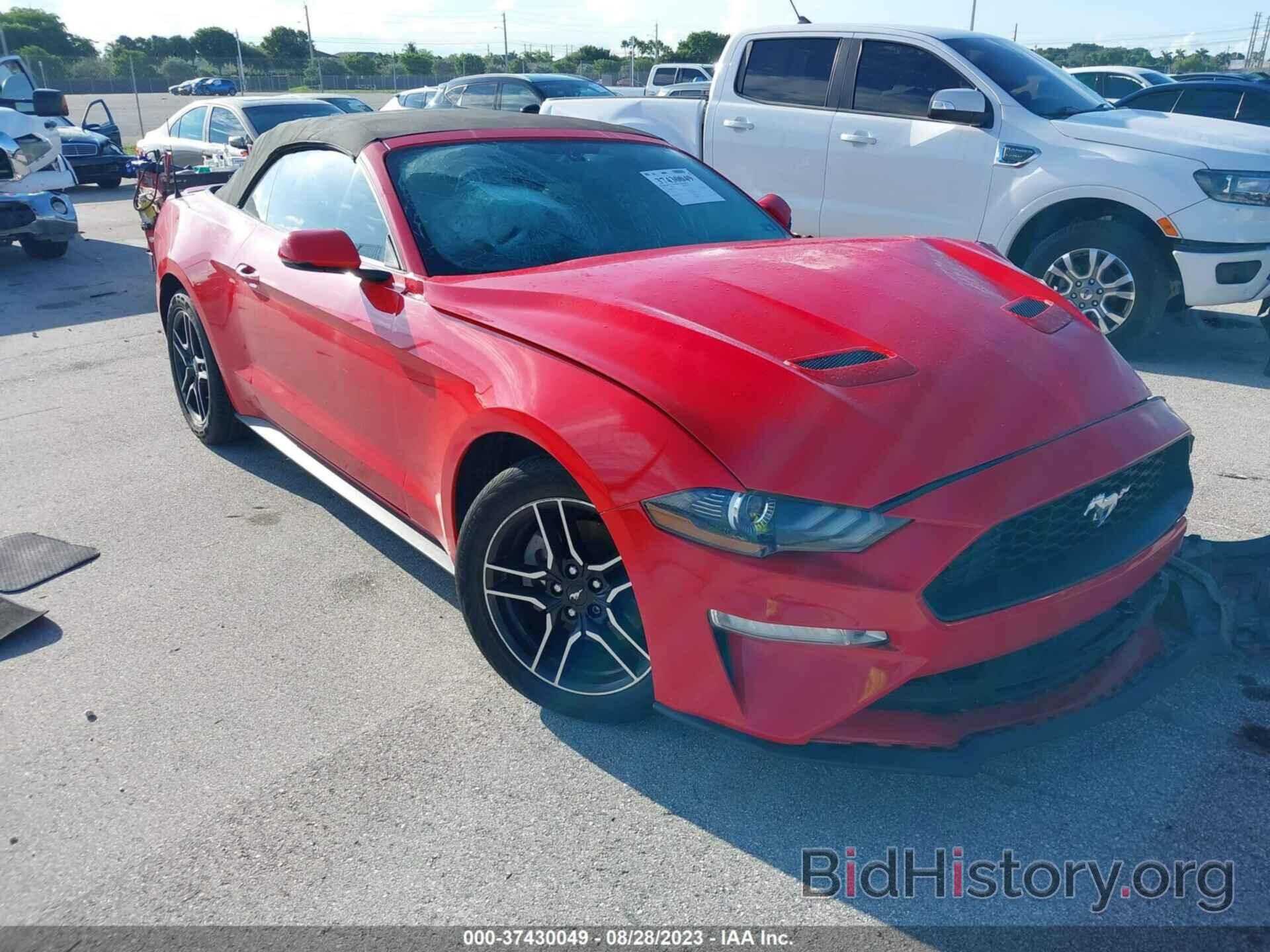 Photo 1FATP8UH7J5143092 - FORD MUSTANG 2018
