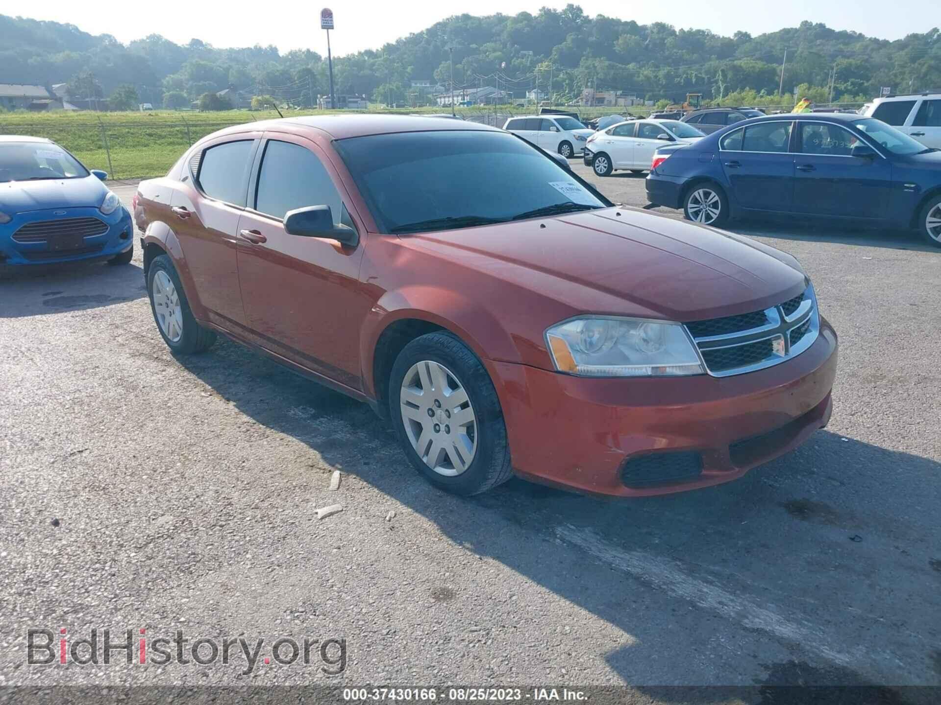 Фотография 1C3CDZAB6CN232703 - DODGE AVENGER 2012