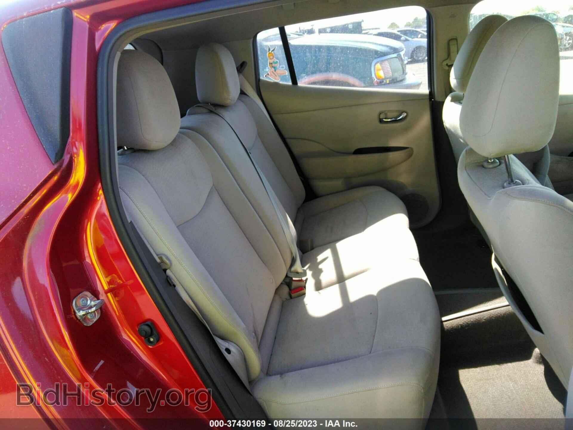 2012 NISSAN LEAF - VIN: JN1AZ0CP6CT018298 - Фото 8