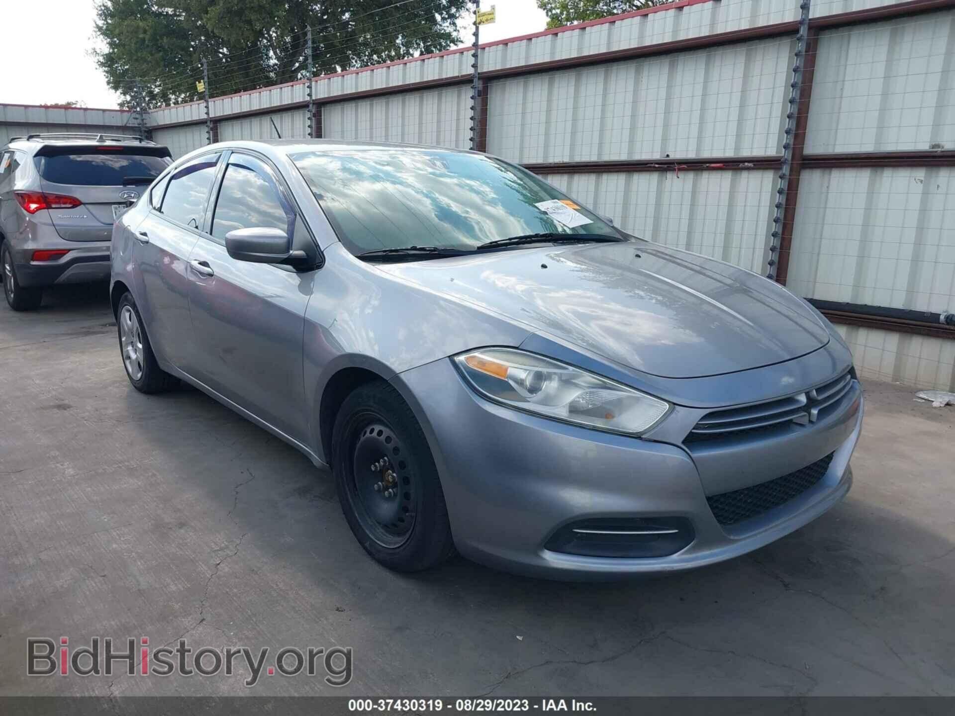 Фотография 1C3CDFAA5GD592742 - DODGE DART 2016