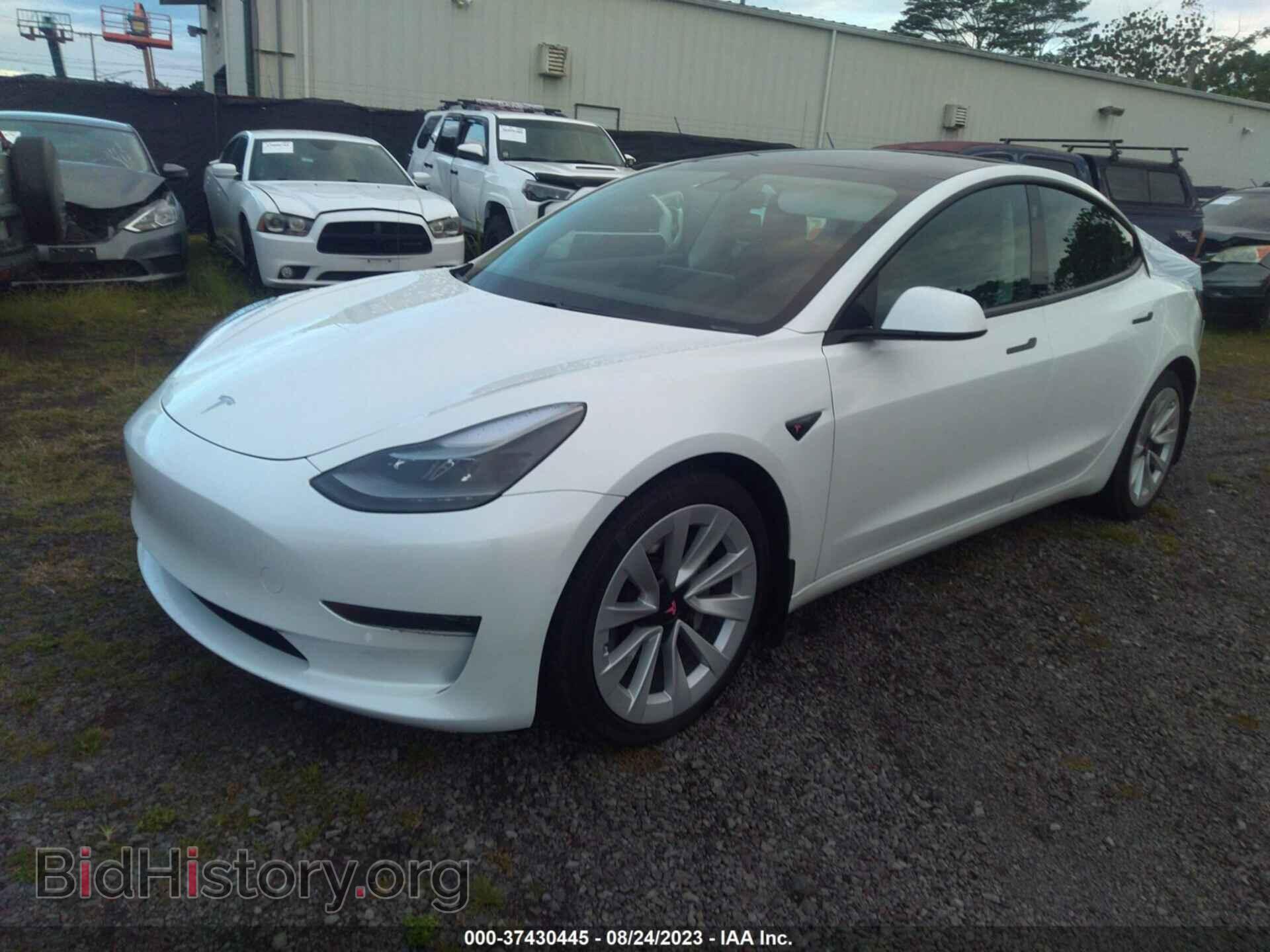 2021 TESLA MODEL 3 - VIN: 5YJ3E1EA7MF977875 - Фото 2