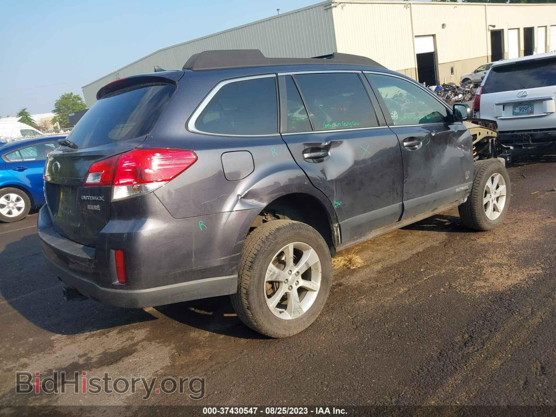 2013 SUBARU OUTBACK - VIN: 4S4BRBKC2D3233198 - Фото 4