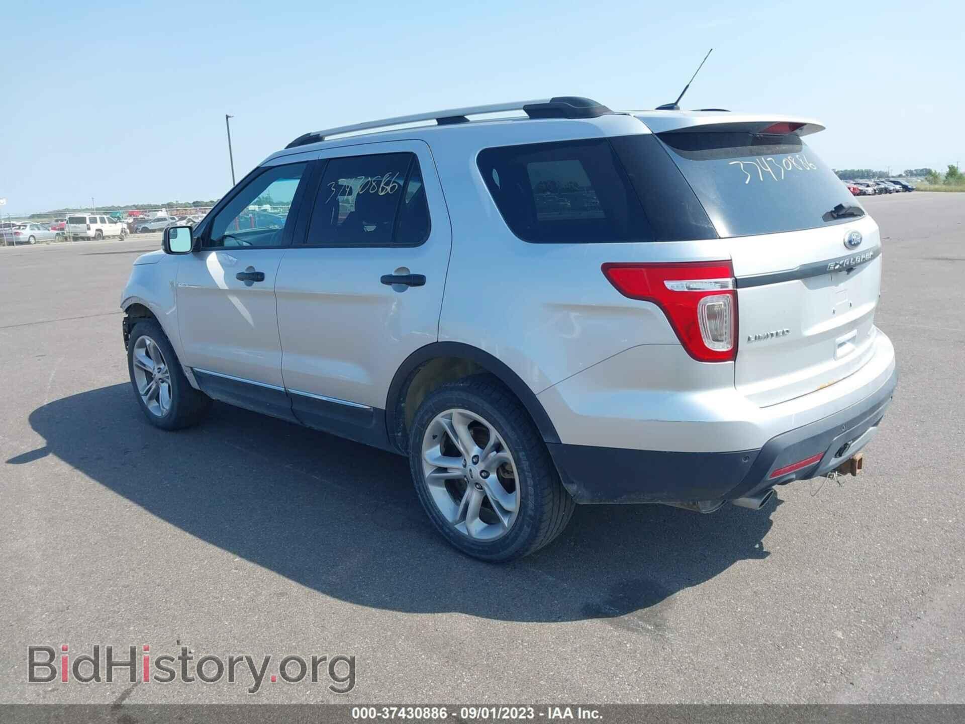 2013 FORD EXPLORER - VIN: 1FM5K8F88DGC72221 - Фото 3
