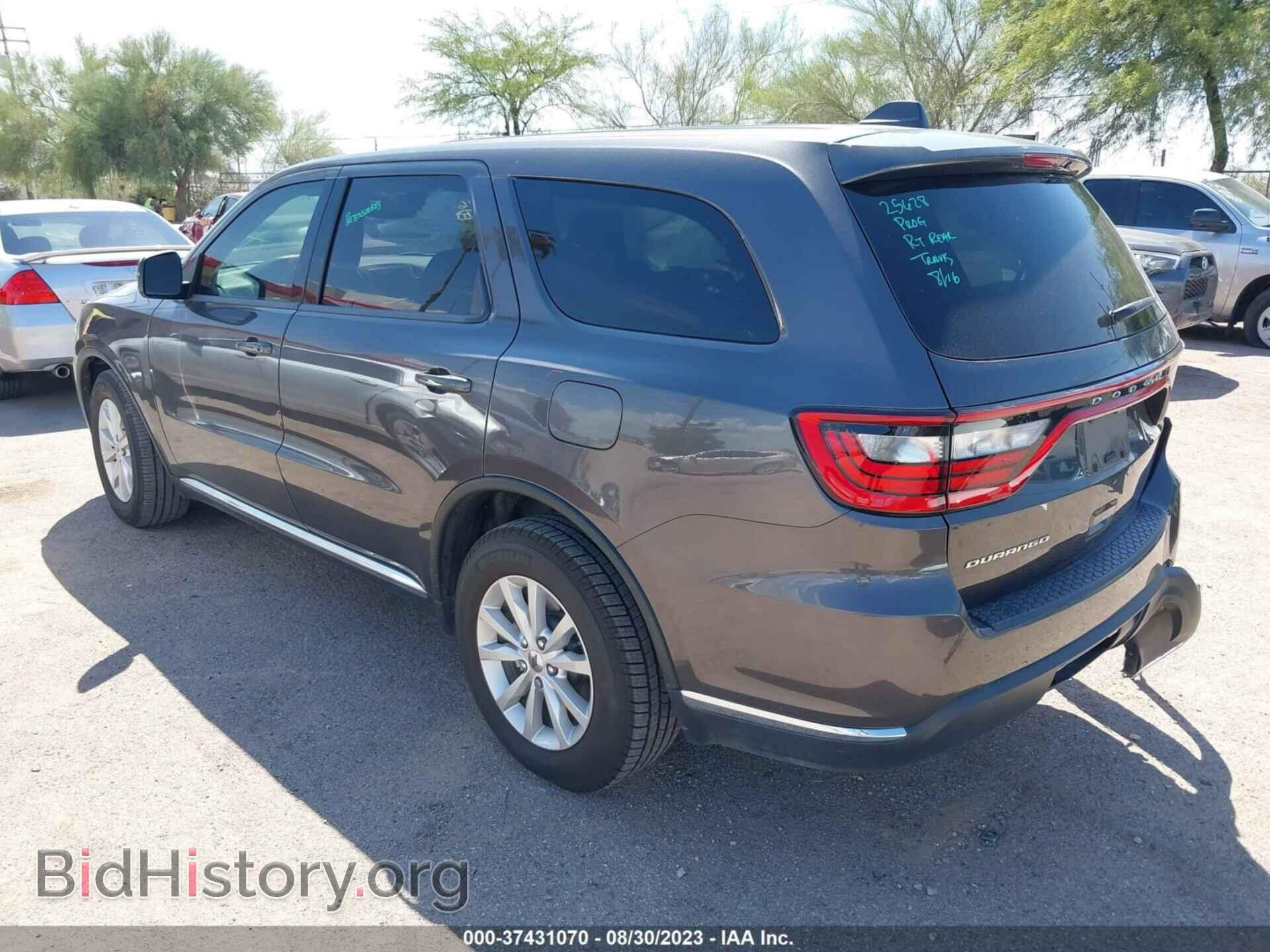 2020 DODGE DURANGO - VIN: 1C4RDHAG2LC394089 - Фото 3