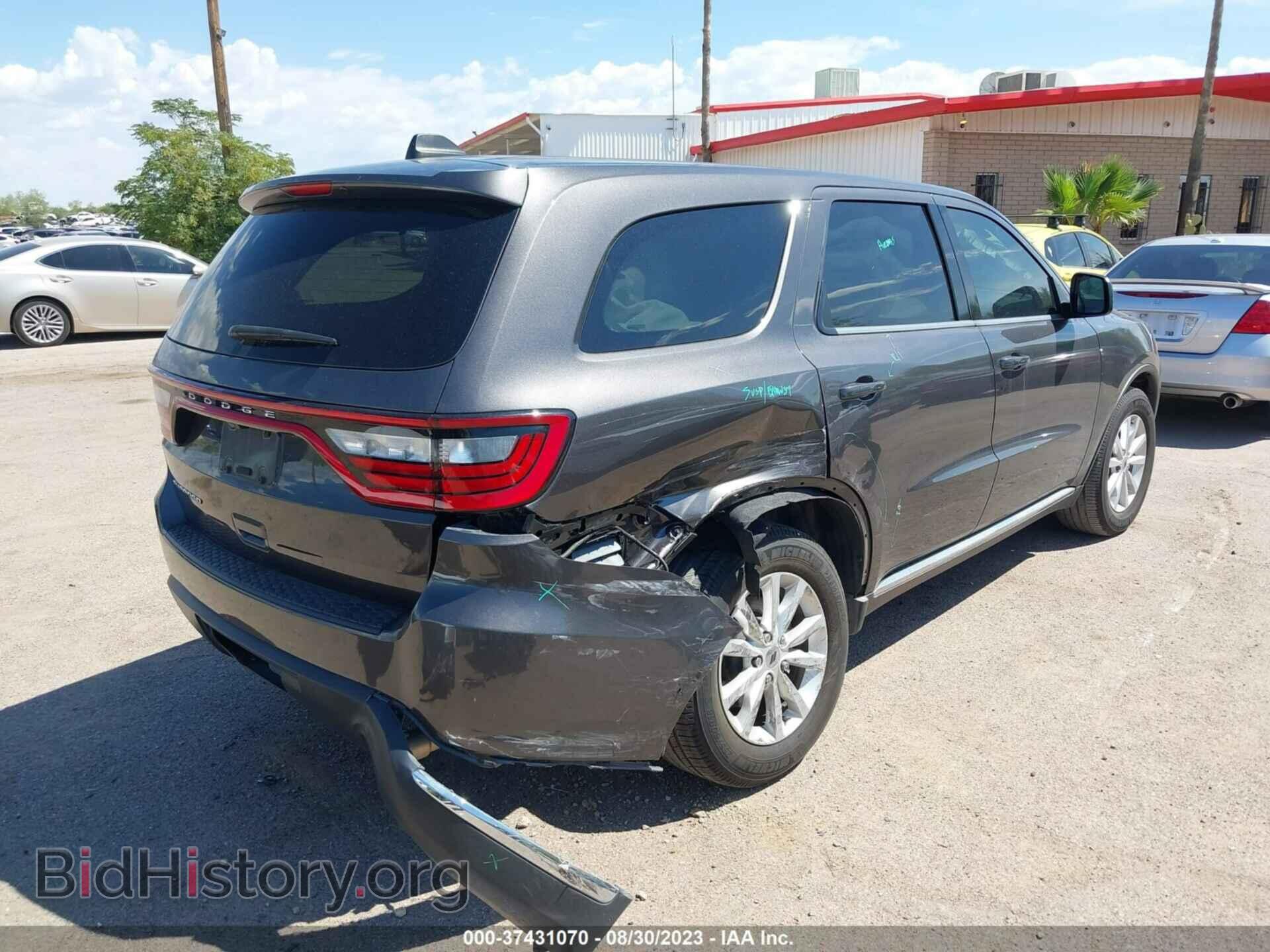 2020 DODGE DURANGO - VIN: 1C4RDHAG2LC394089 - Фото 4