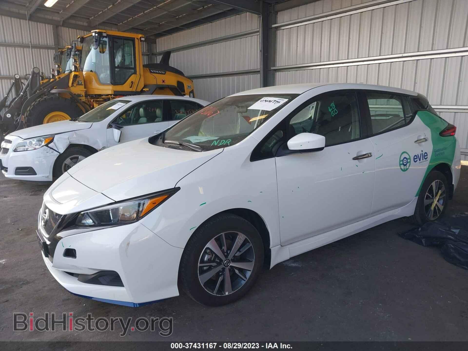 2022 NISSAN LEAF - VIN: 1N4BZ1BVXNC563632 - Фото 2