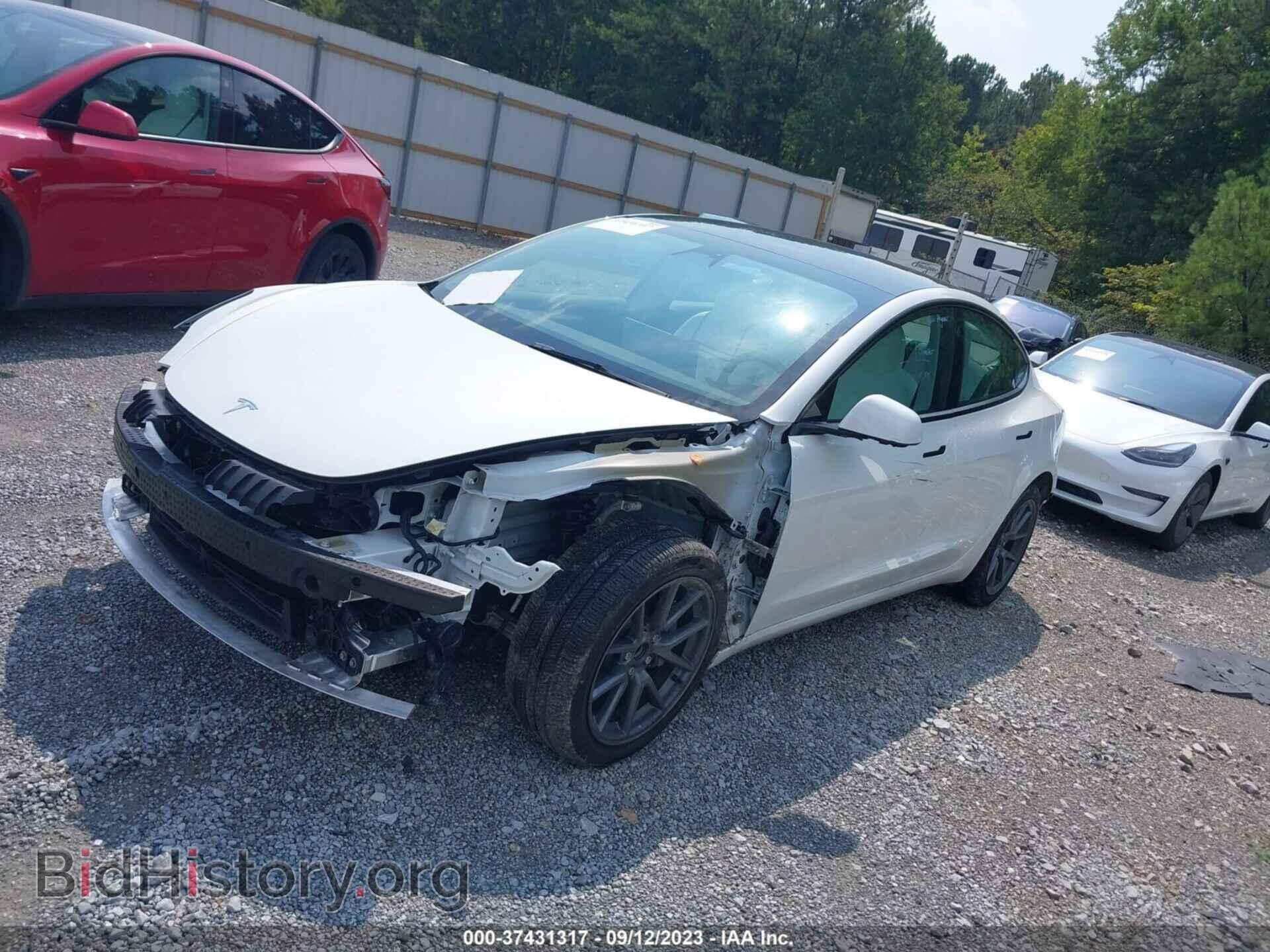 2023 TESLA MODEL 3 - VIN: 5YJ3E1EA5PF512449 - Фото 2