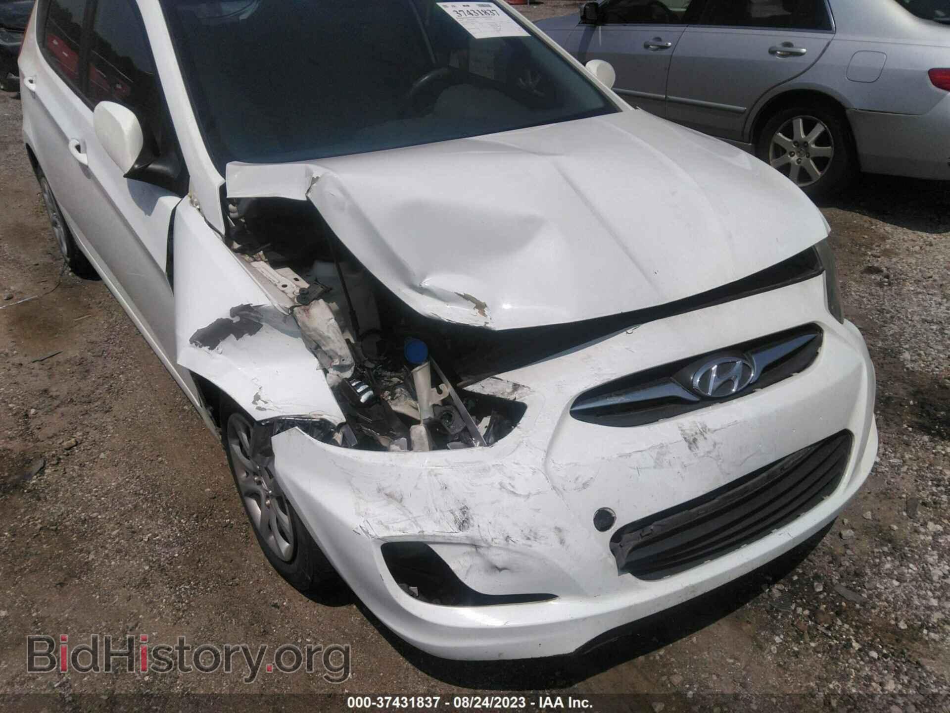 2013 HYUNDAI ACCENT - VIN: KMHCT5AE8DU131506 - Фото 6