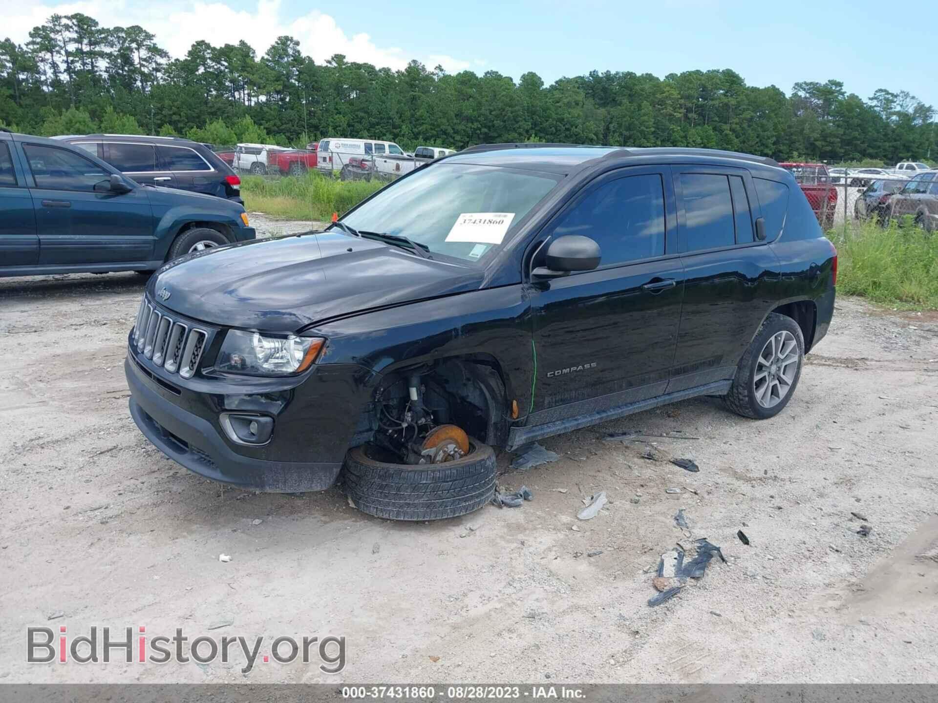 2017 JEEP COMPASS - VIN: 1C4NJCBA9HD186295 - Фото 2