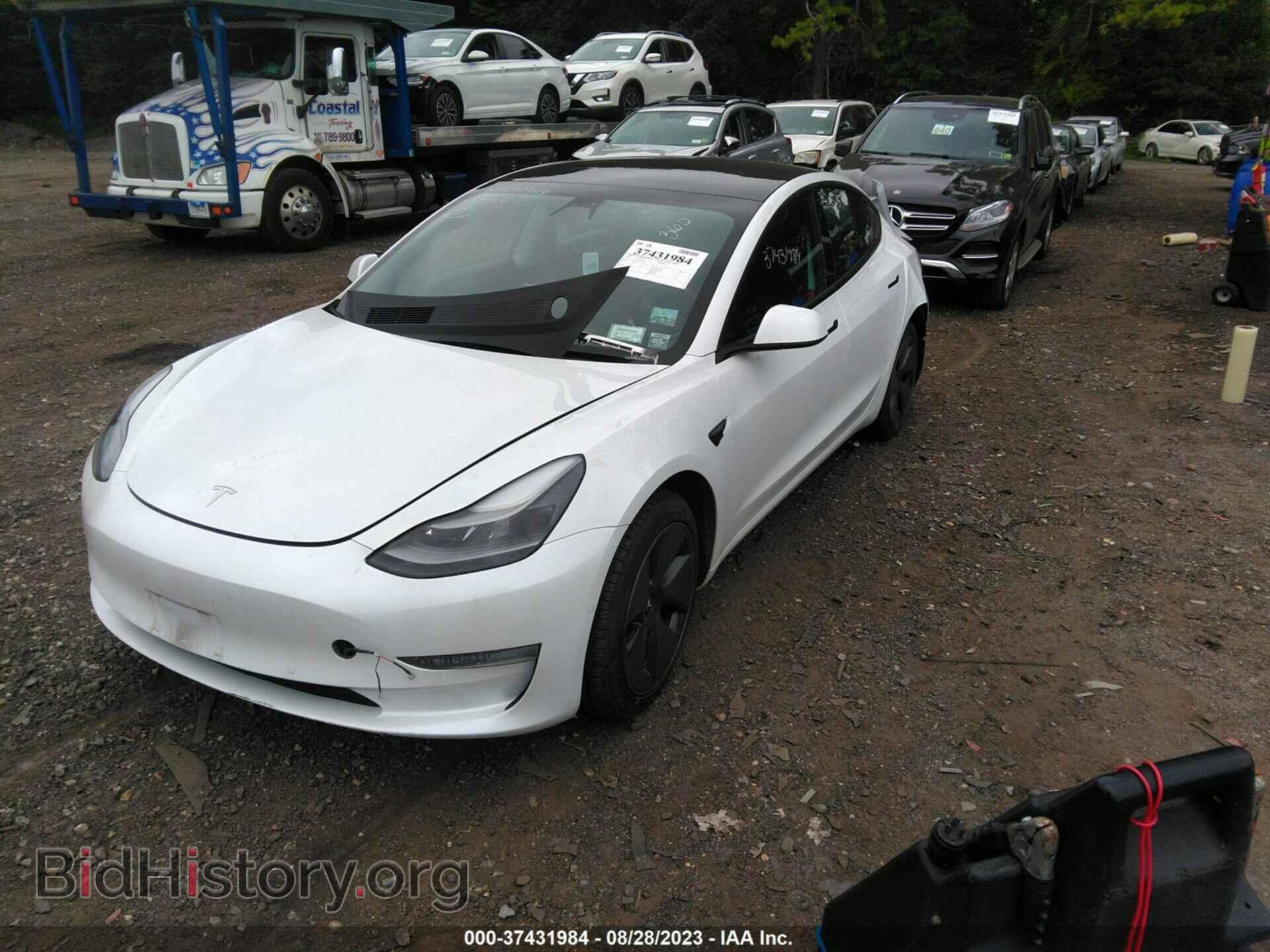 2021 TESLA MODEL 3 - VIN: 5YJ3E1EA7MF921158 - Фото 2