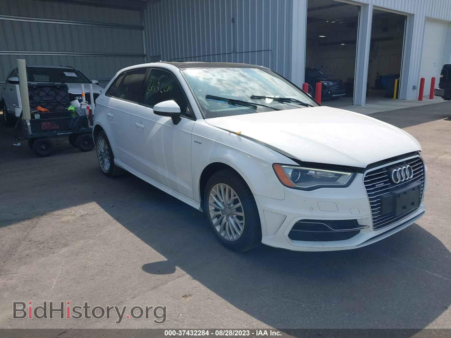 Фотография WAUVPBFF3GA094403 - AUDI A3 E-TRON 2016