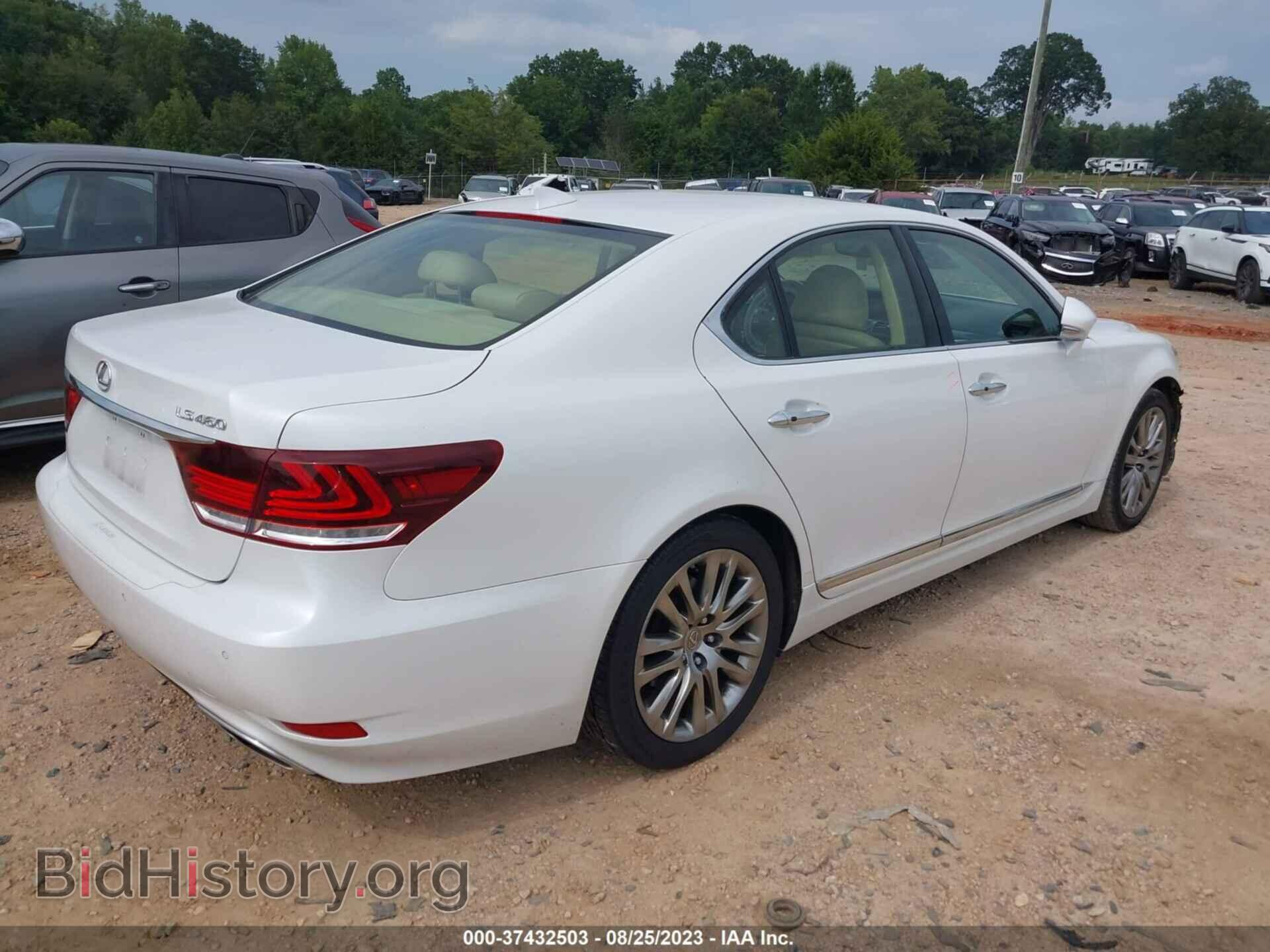 2014 LEXUS LS 460 - VIN: JTHBL5EF0E5127589 - Фото 4
