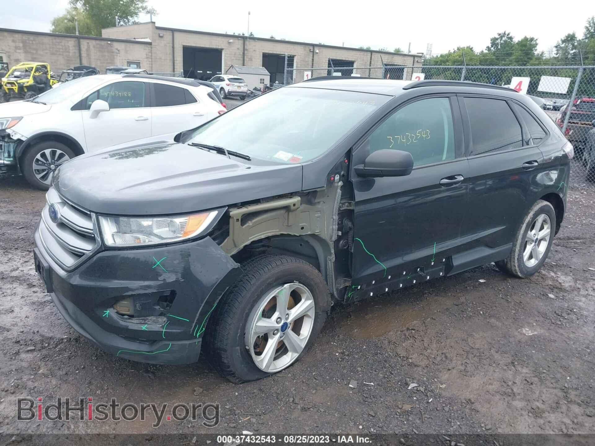 2015 FORD EDGE - VIN: 2FMPK4G91FBB90219 - Photo 2