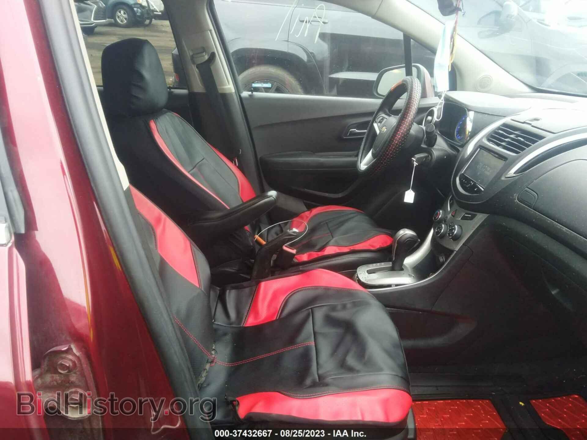 2016 CHEVROLET TRAX - VIN: 3GNCJLSB7GL253699 - Фото 5