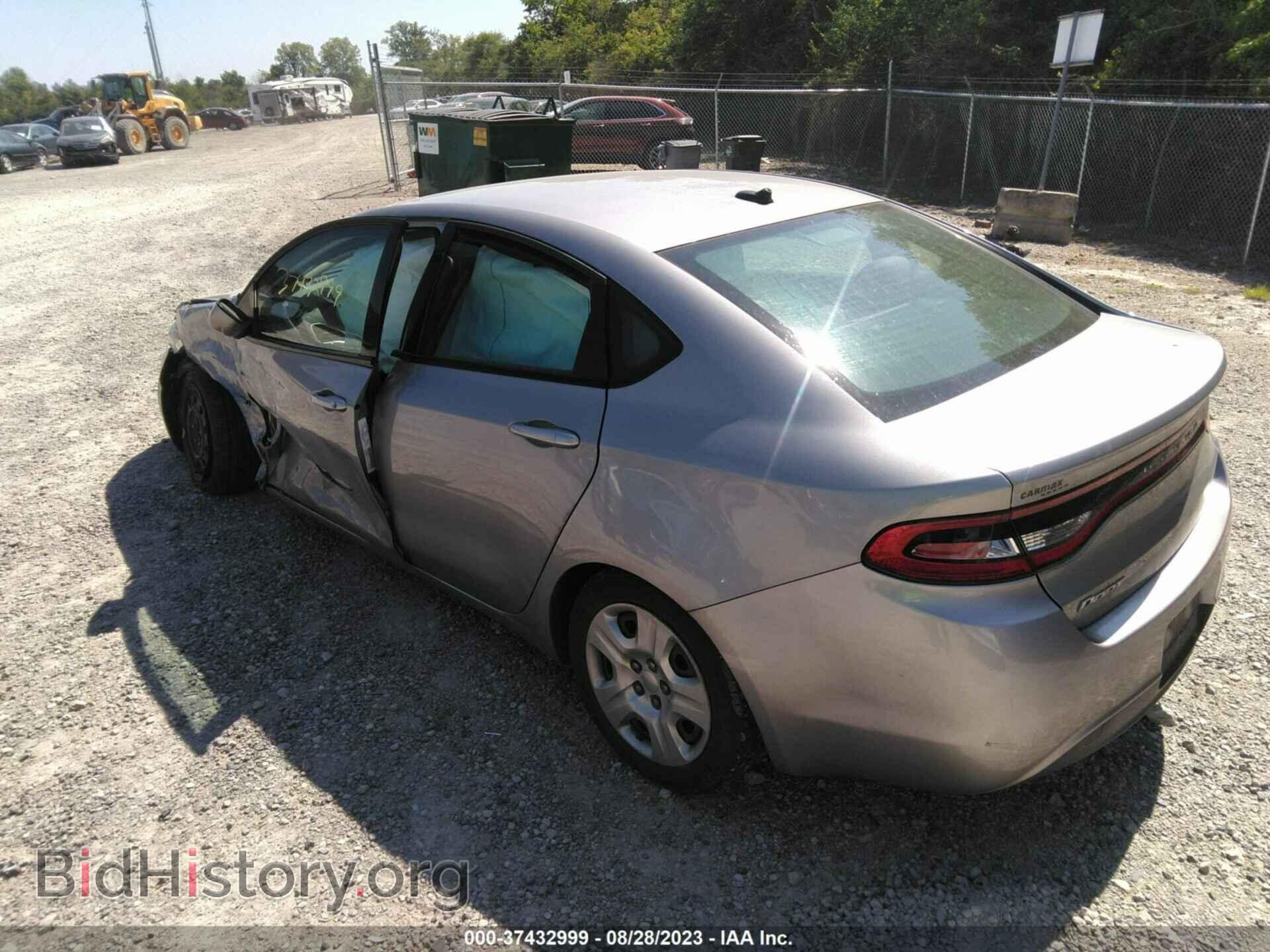 2014 DODGE DART - VIN: 1C3CDFAA6ED697352 - Фото 3