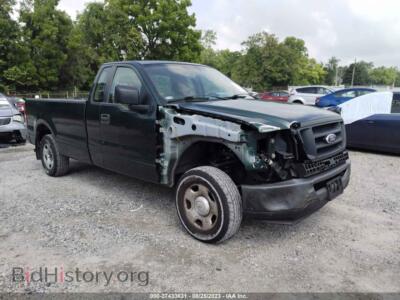 2007 Ford F-150 XL/STX/XLT, green — VIN 1FTRF12277KC86700, IAAI