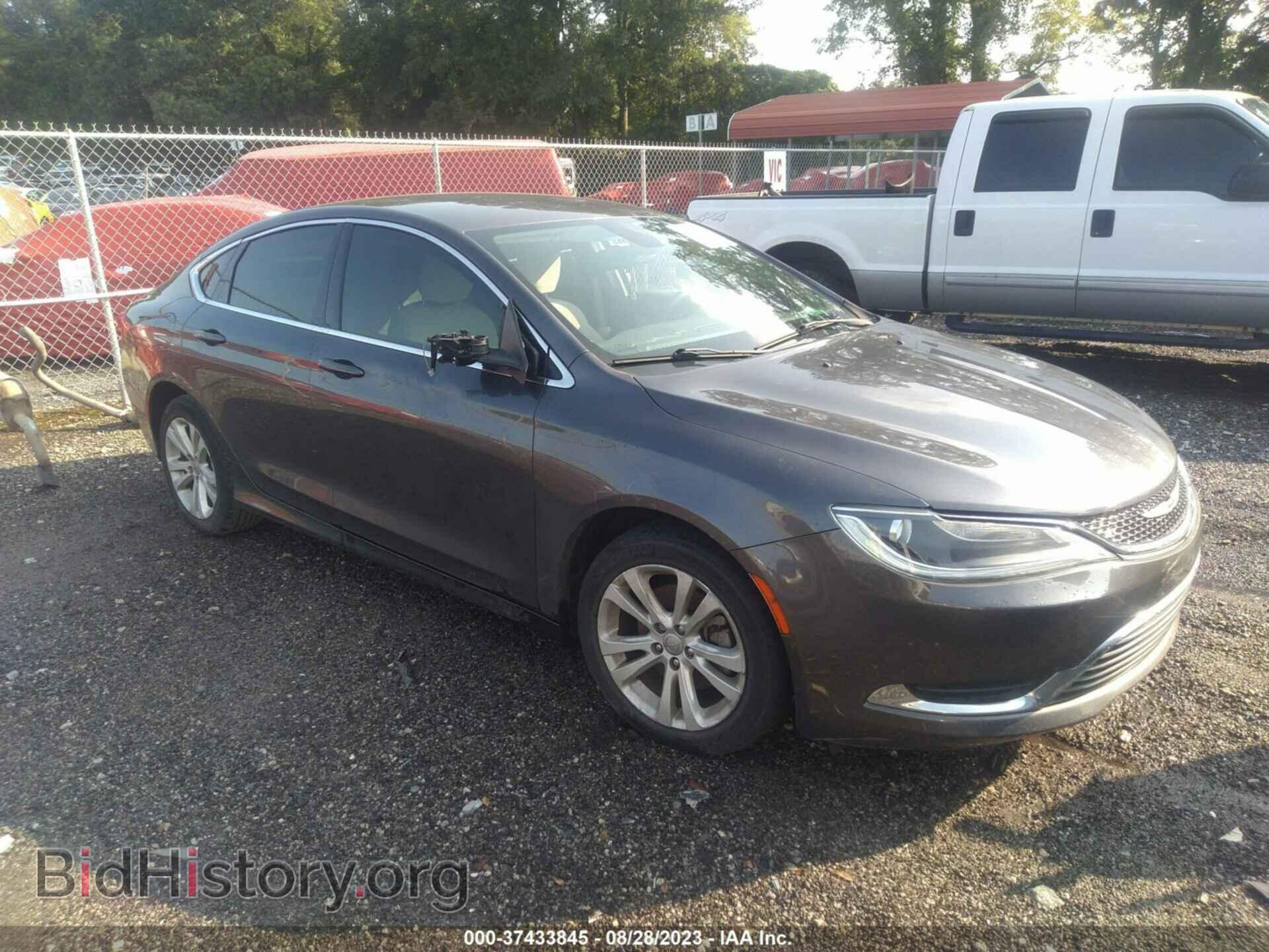 Фотография 1C3CCCAB8GN145651 - CHRYSLER 200 2016
