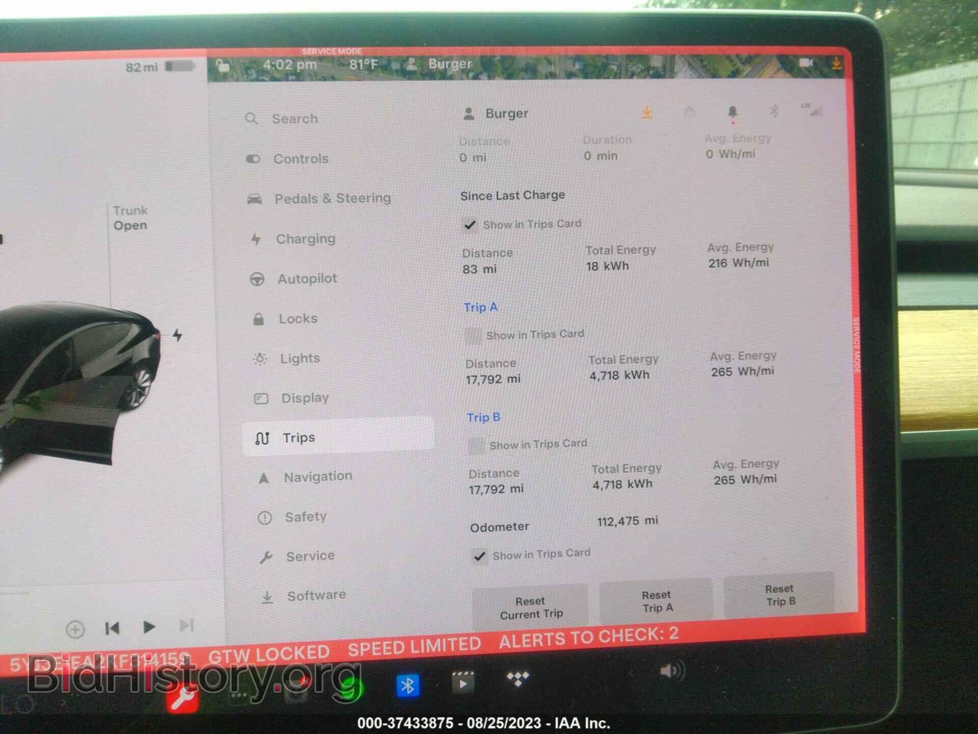 2019 TESLA MODEL 3 - VIN: 5YJ3E1EA2KF314159 - Photo 7