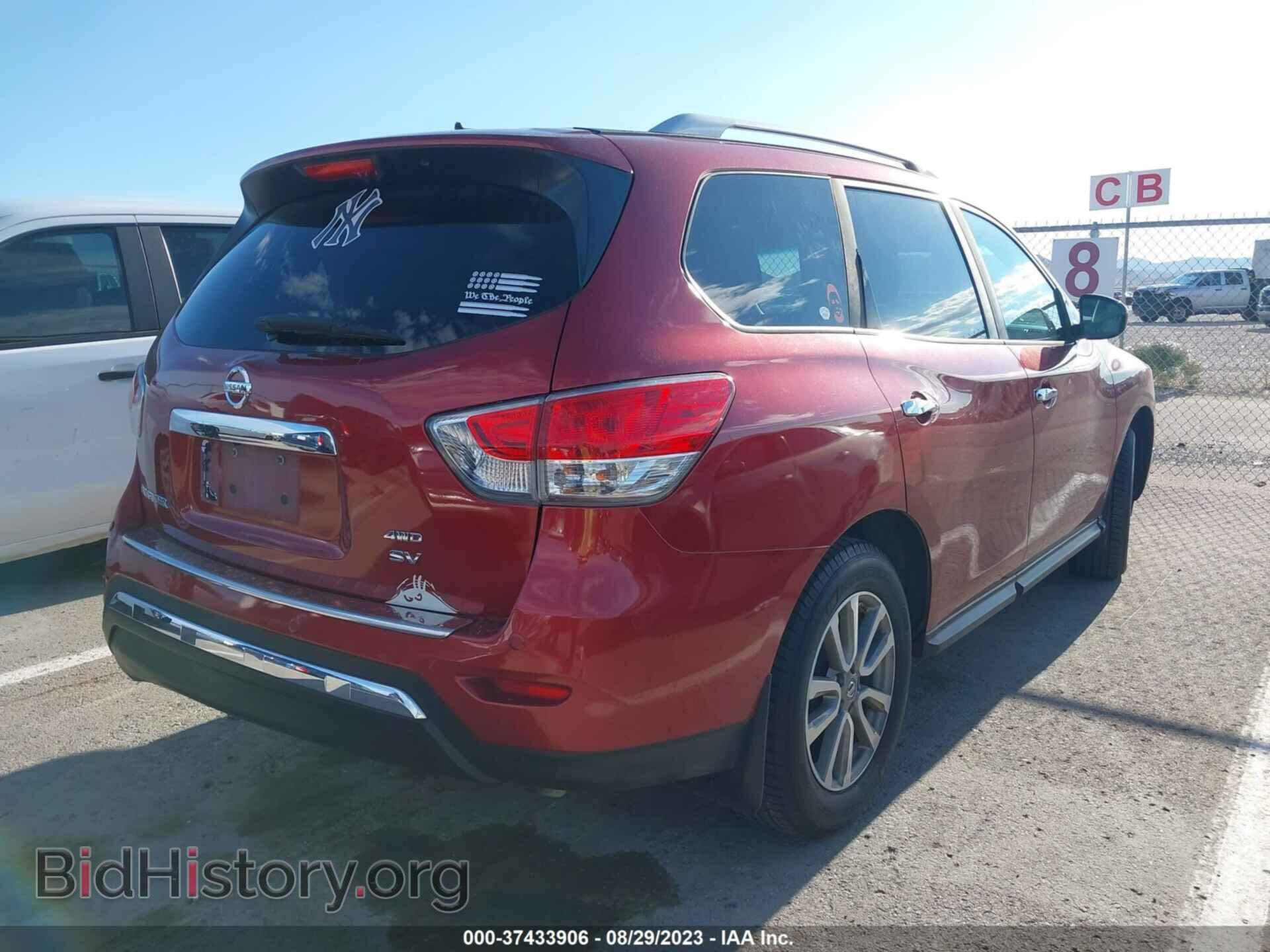 2014 NISSAN PATHFINDER - VIN: 5N1AR2MMXEC705263 - Фото 4