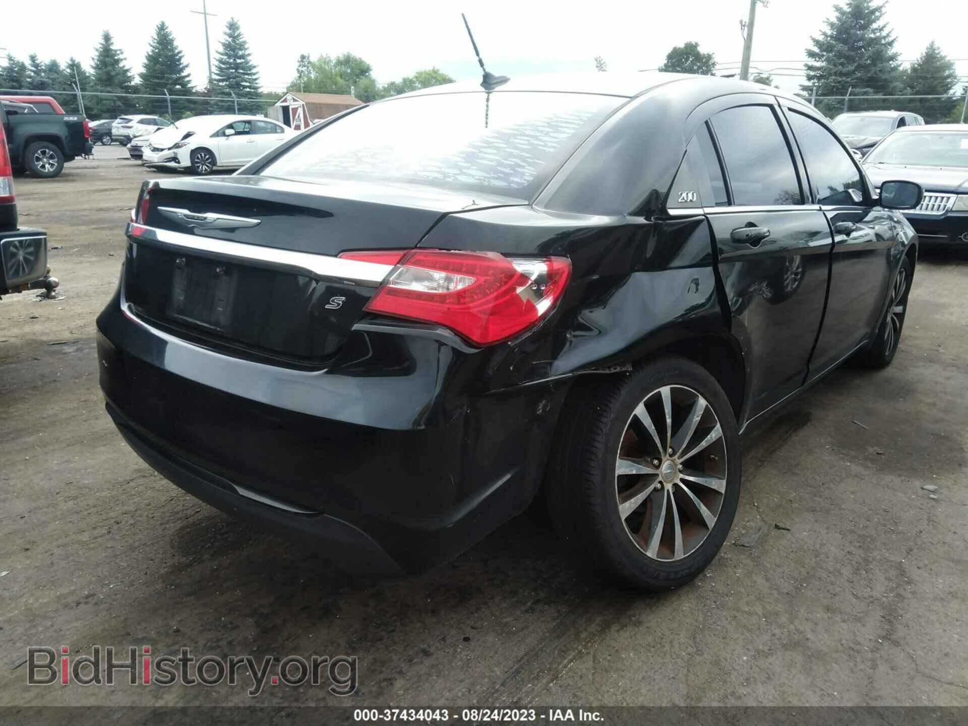 2013 CHRYSLER 200 - VIN: 1C3CCBCG7DN611892 - Фото 4