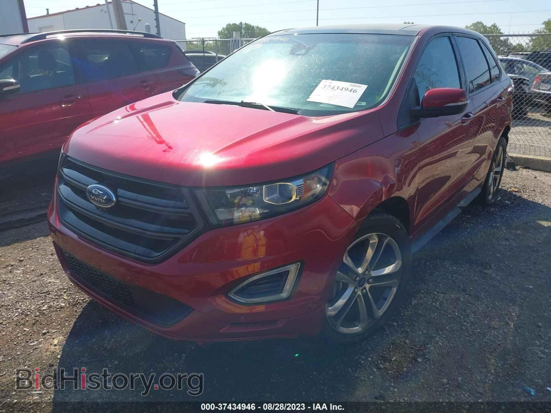 2015 FORD EDGE - VIN: 2FMTK4AP2FBB80126 - Photo 2