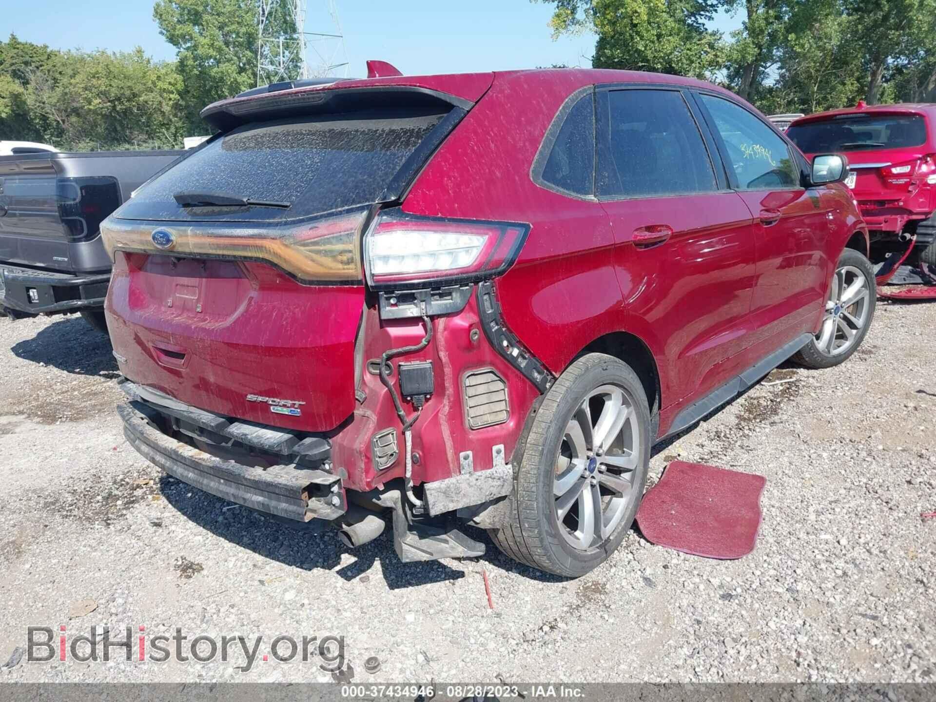 2015 FORD EDGE - VIN: 2FMTK4AP2FBB80126 - Photo 4