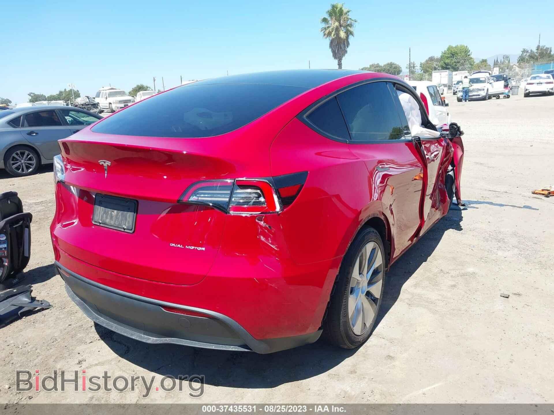 2020 TESLA MODEL Y - VIN: 5YJYGDEE7LF036672 - Photo 4