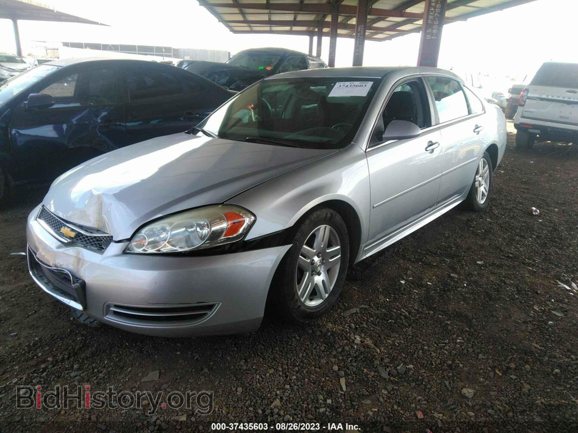 2012 CHEVROLET IMPALA - VIN: 2G1WB5E36C1177688 - Фото 2