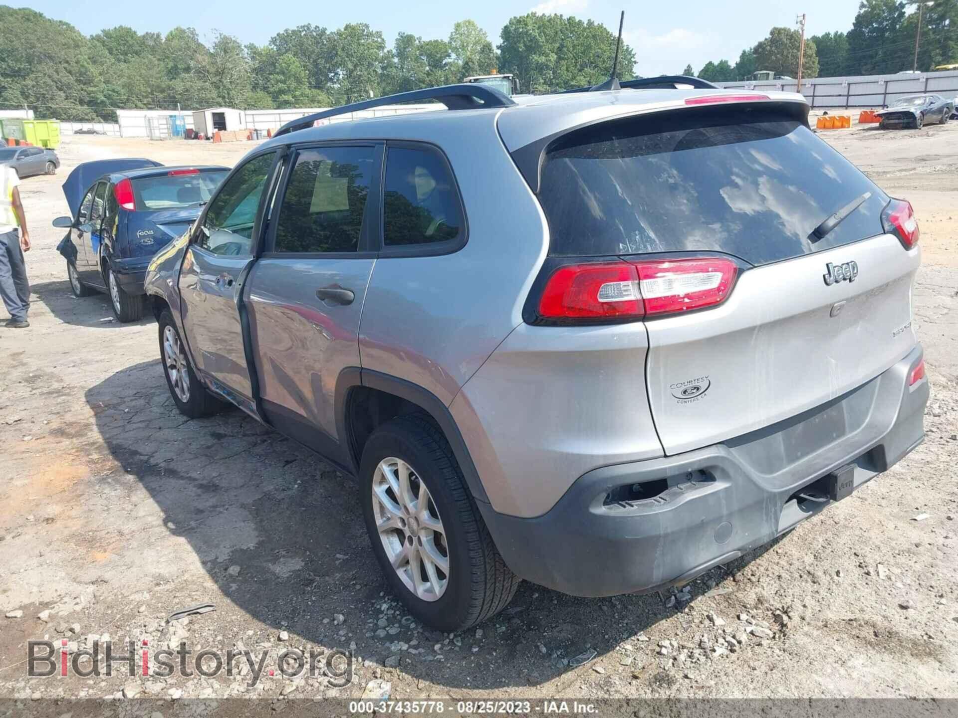 2017 JEEP CHEROKEE - VIN: 1C4PJLAB9HW607777 - Фото 3