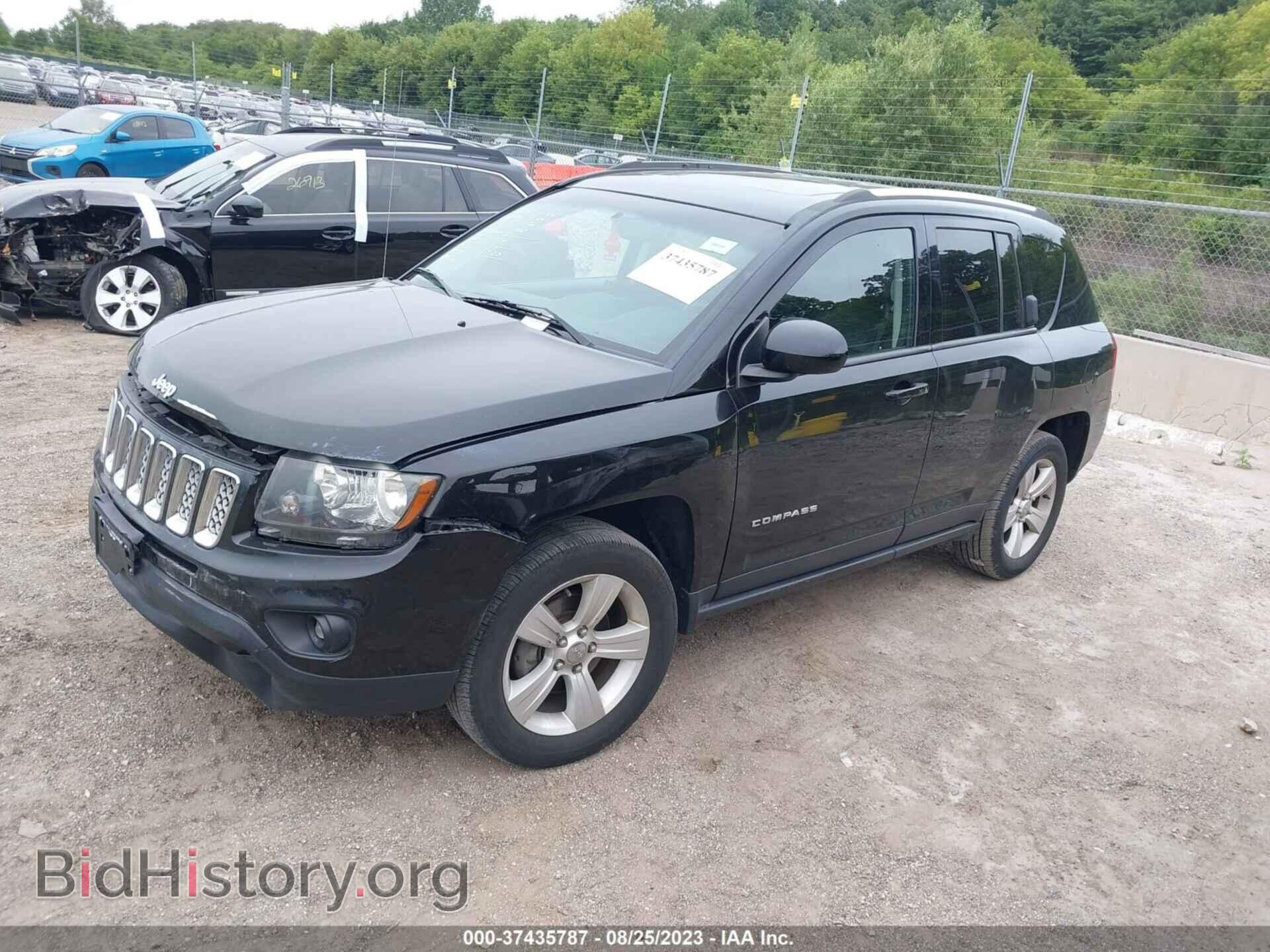 2014 JEEP COMPASS - VIN: 1C4NJCEBXED628369 - Фото 2
