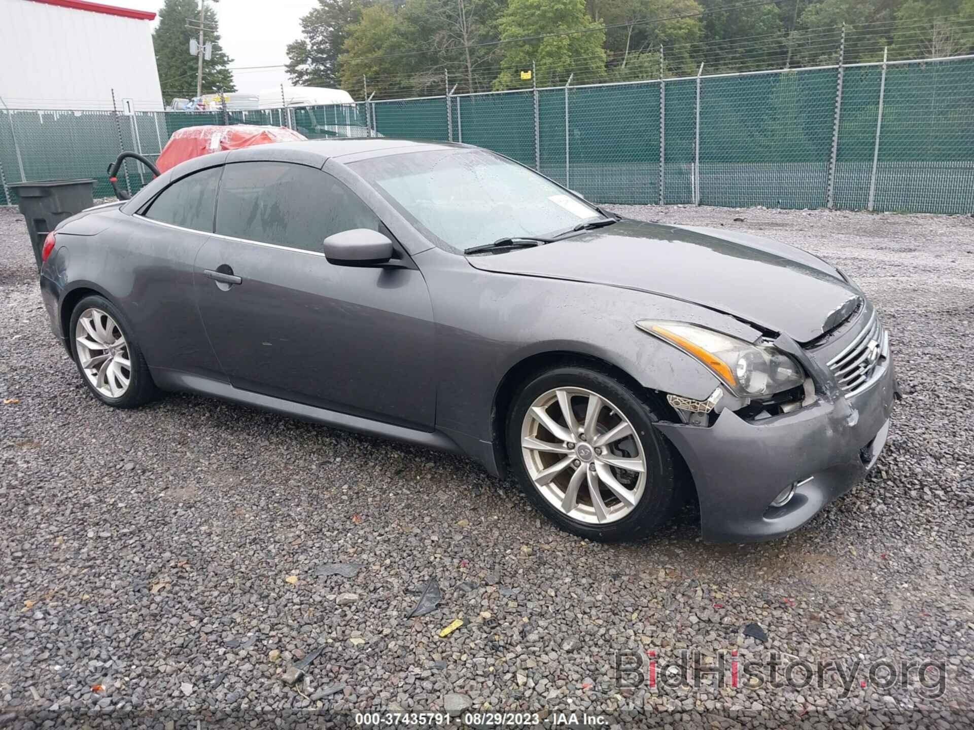 Photo JN1CV6FE1DM770701 - INFINITI G37 CONVERTIBLE 2013