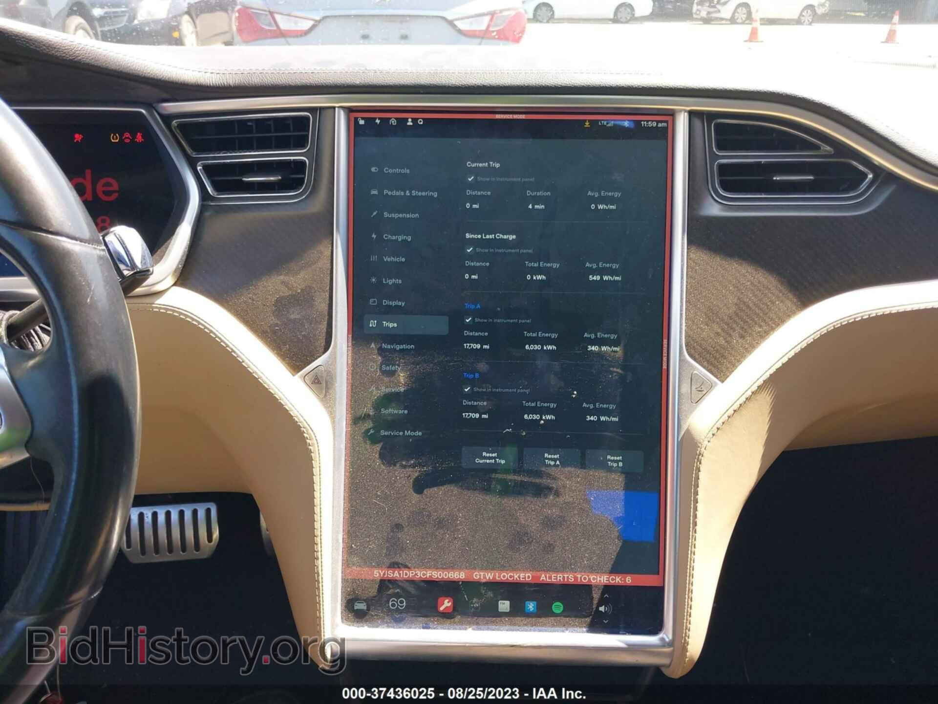 2012 TESLA MODEL S - VIN: 5YJSA1DP3CFS00668 - Photo 18