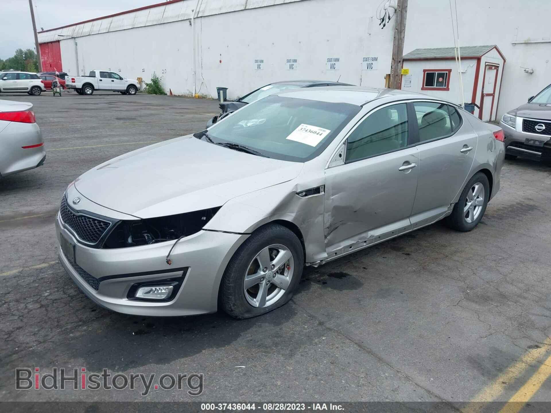 2015 KIA OPTIMA - VIN: 5XXGM4A72FG464503 - Фото 2