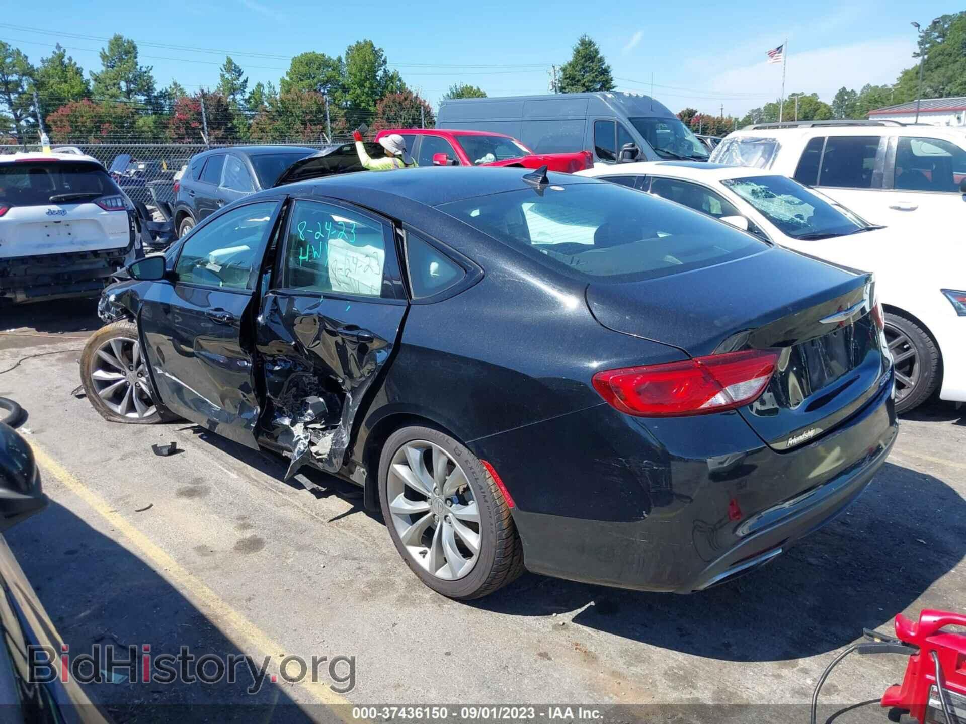 2015 CHRYSLER 200 - VIN: 1C3CCCBBXFN720992 - Фото 3