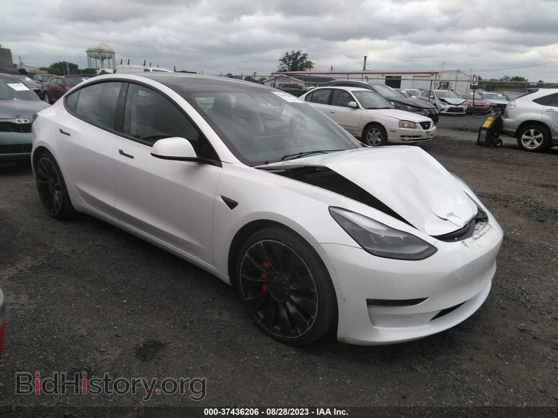 Фотография 5YJ3E1EC9MF094829 - TESLA MODEL 3 2021