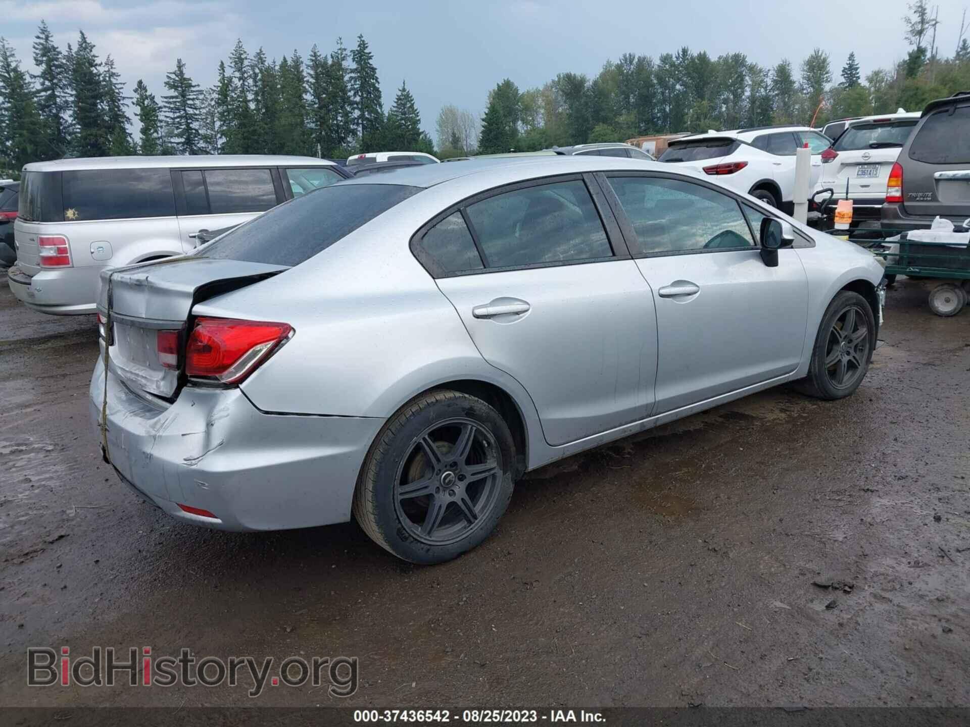 2013 HONDA CIVIC - VIN: 2HGFB2F58DH558653 - Фото 4