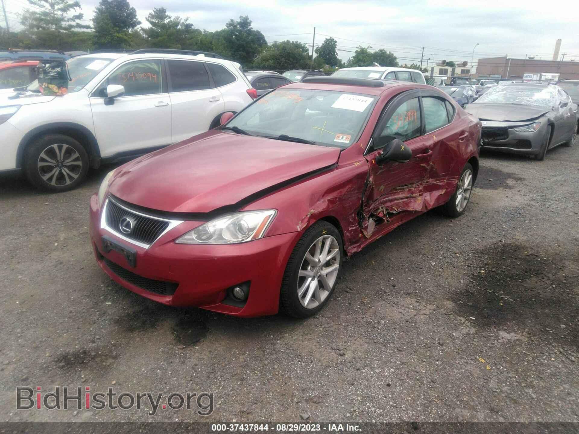 2011 LEXUS IS 250 - VIN: JTHCF5C21B5050450 - Фото 2