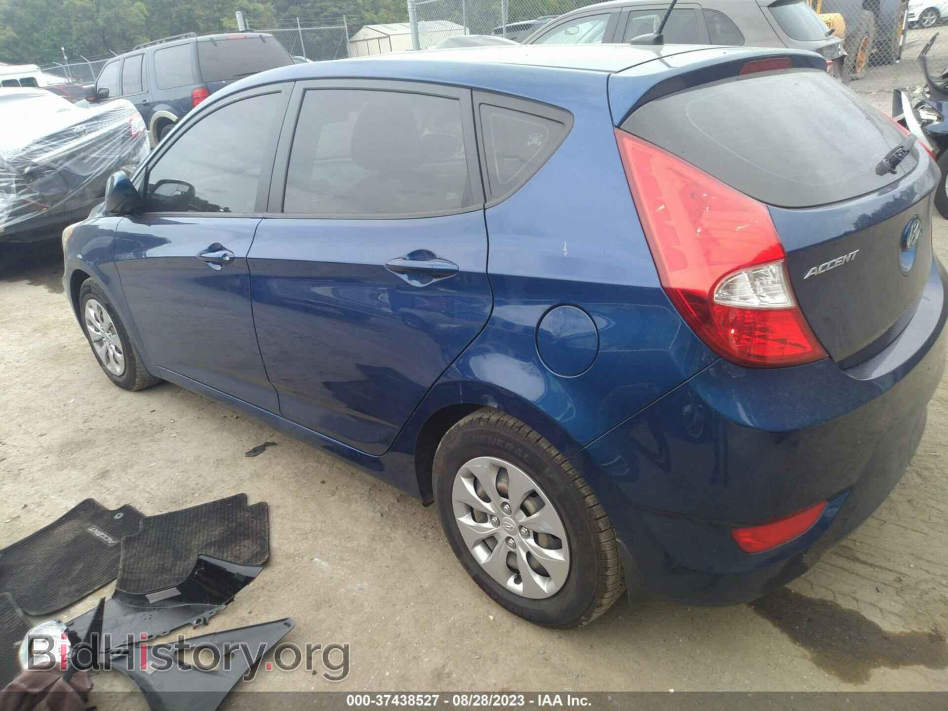 2015 HYUNDAI ACCENT - VIN: KMHCT5AE5FU212224 - Фото 3