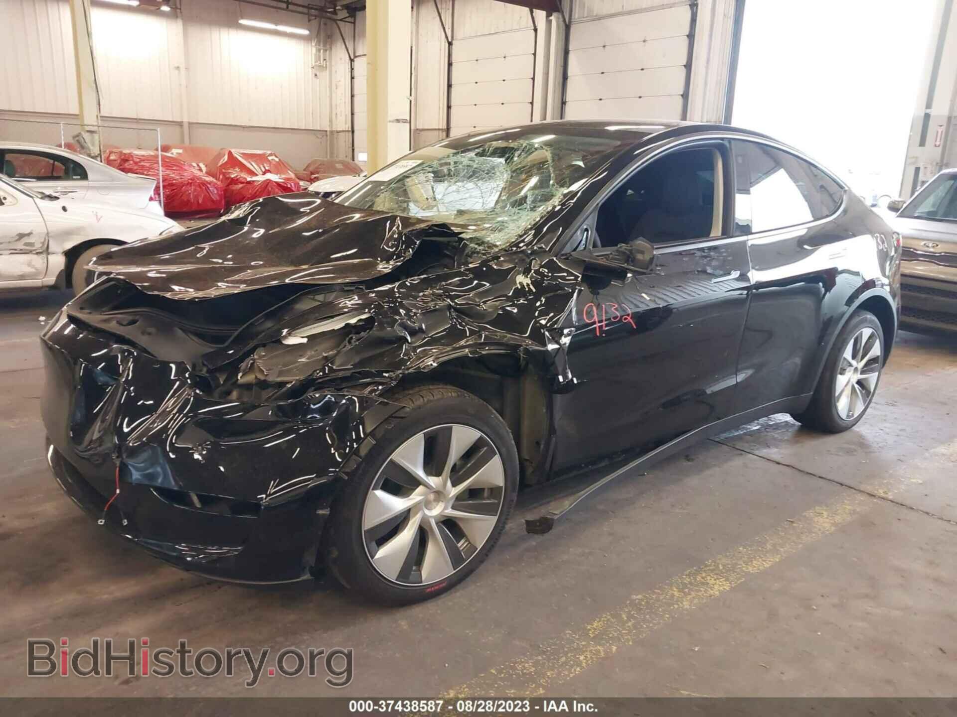 2023 TESLA MODEL Y - VIN: 7SAYGDEE9PF685396 - Фото 2