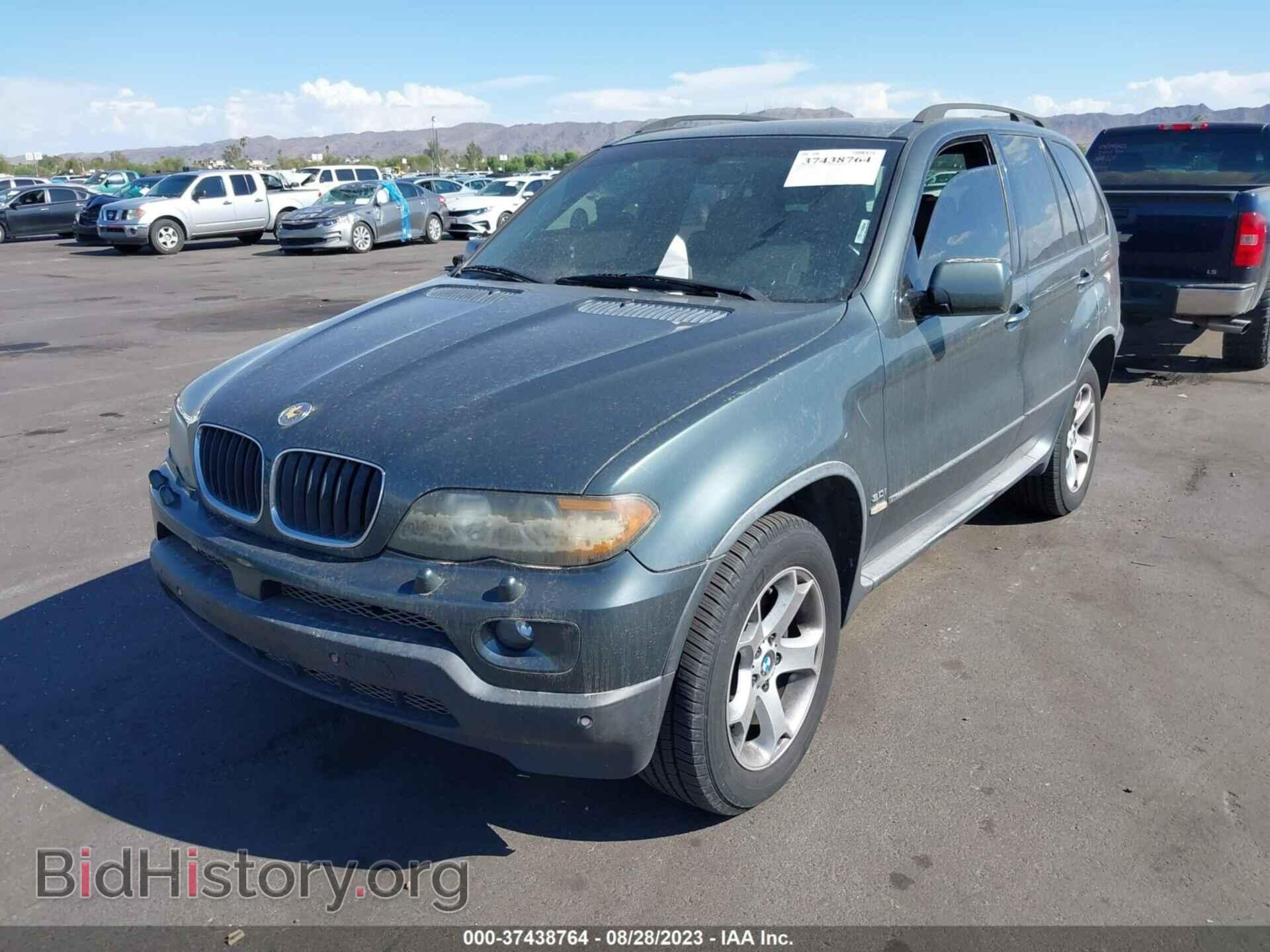 2006 BMW X5 - VIN: 5UXFA13586LY29571 - Фото 2