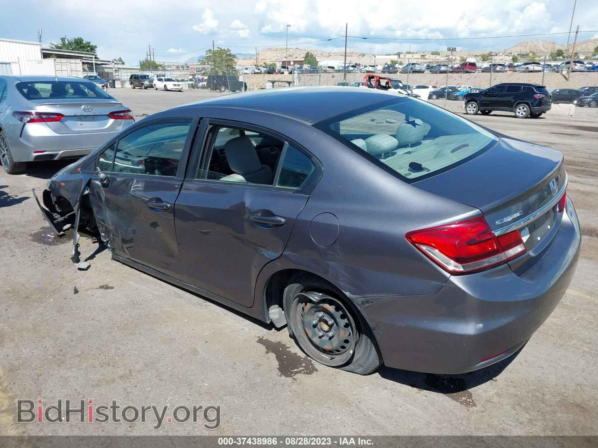 2015 HONDA CIVIC - VIN: 19XFB2F55FE077689 - Фото 3