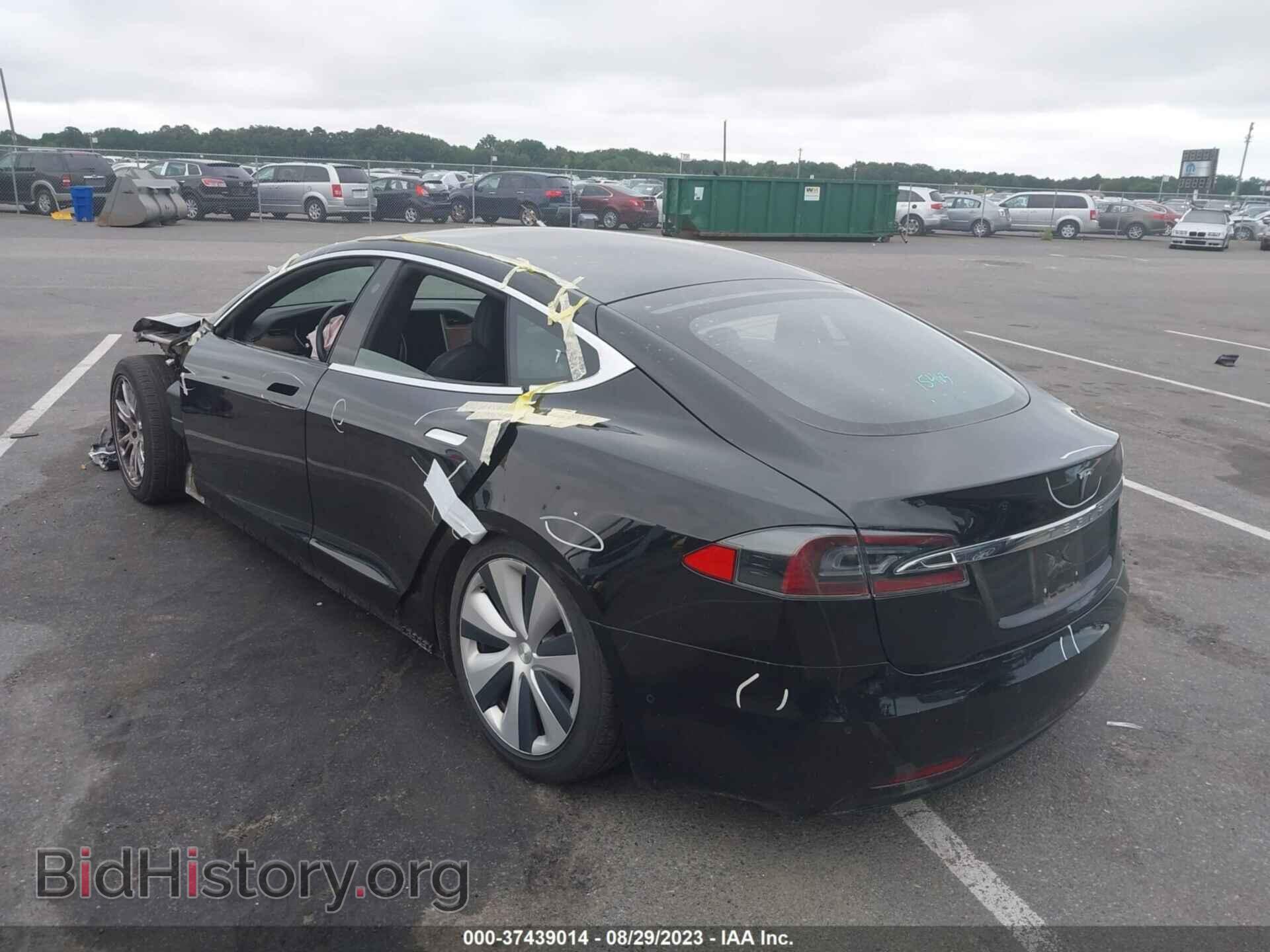 2020 TESLA MODEL S - VIN: 5YJSA1E27LF413366 - Фото 3